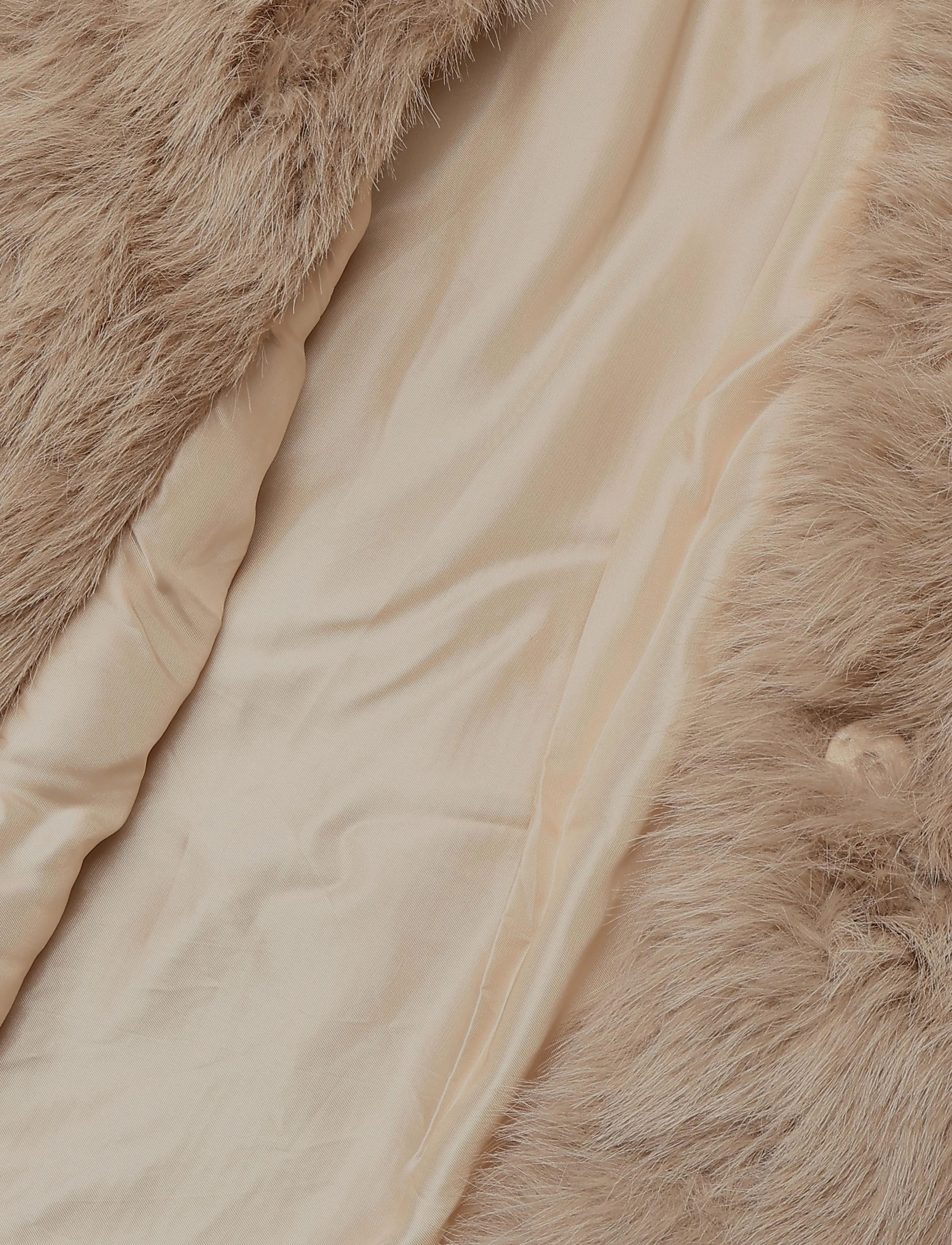 ella&il - Tora Fake Fur Jacket - herbstersparnisse - beige - 4