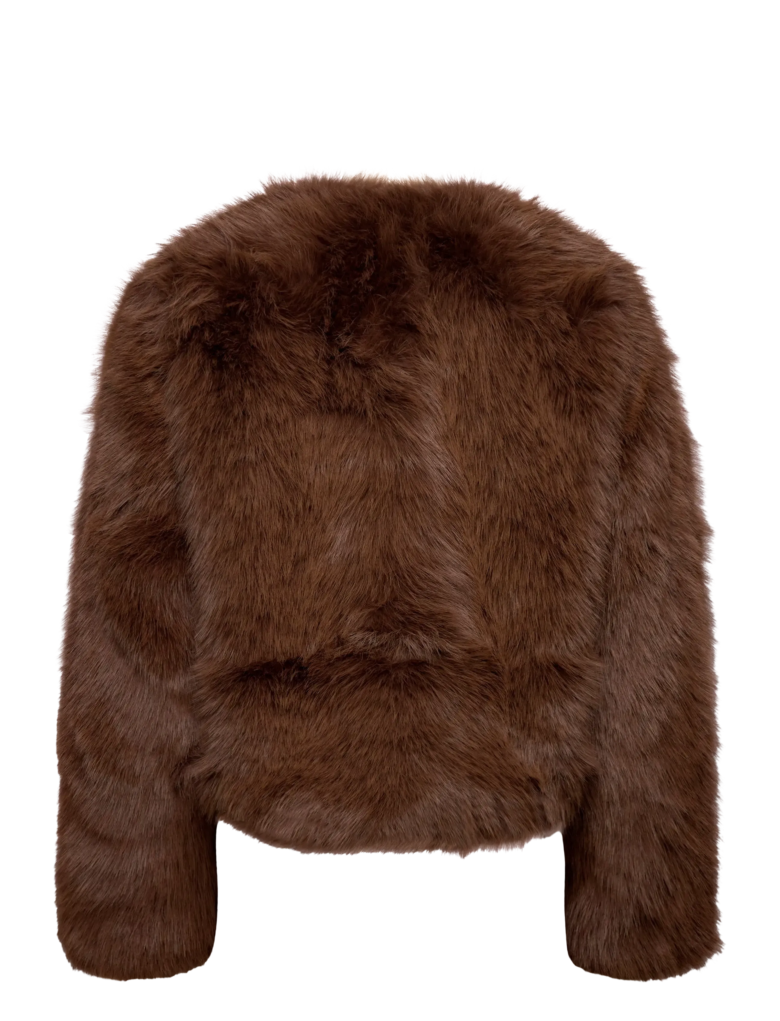 ella&il - Tora Fake Fur Jacket - fuskpäls - brown - 2