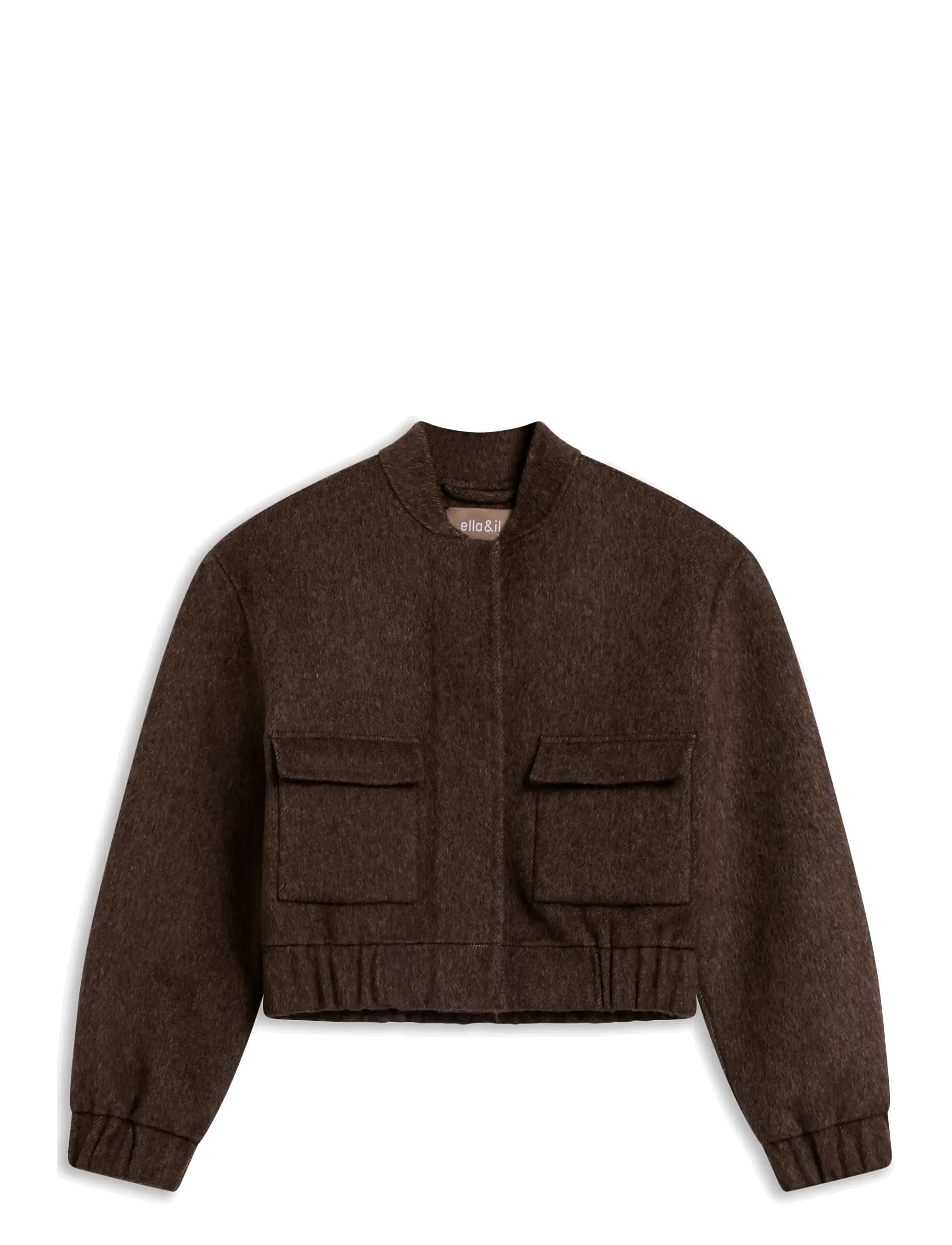 ella&il - Emika Jacket - bomberjakid - dark brown - 1