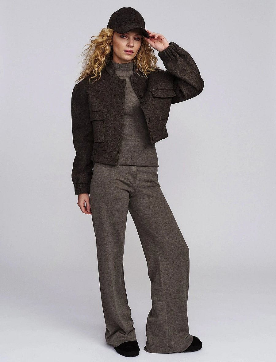 ella&il - Emika Jacket - bomberjakid - dark brown - 0