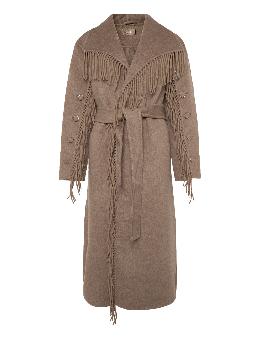 ella&il - Heidi Coat - vinterjackor - brown - 1