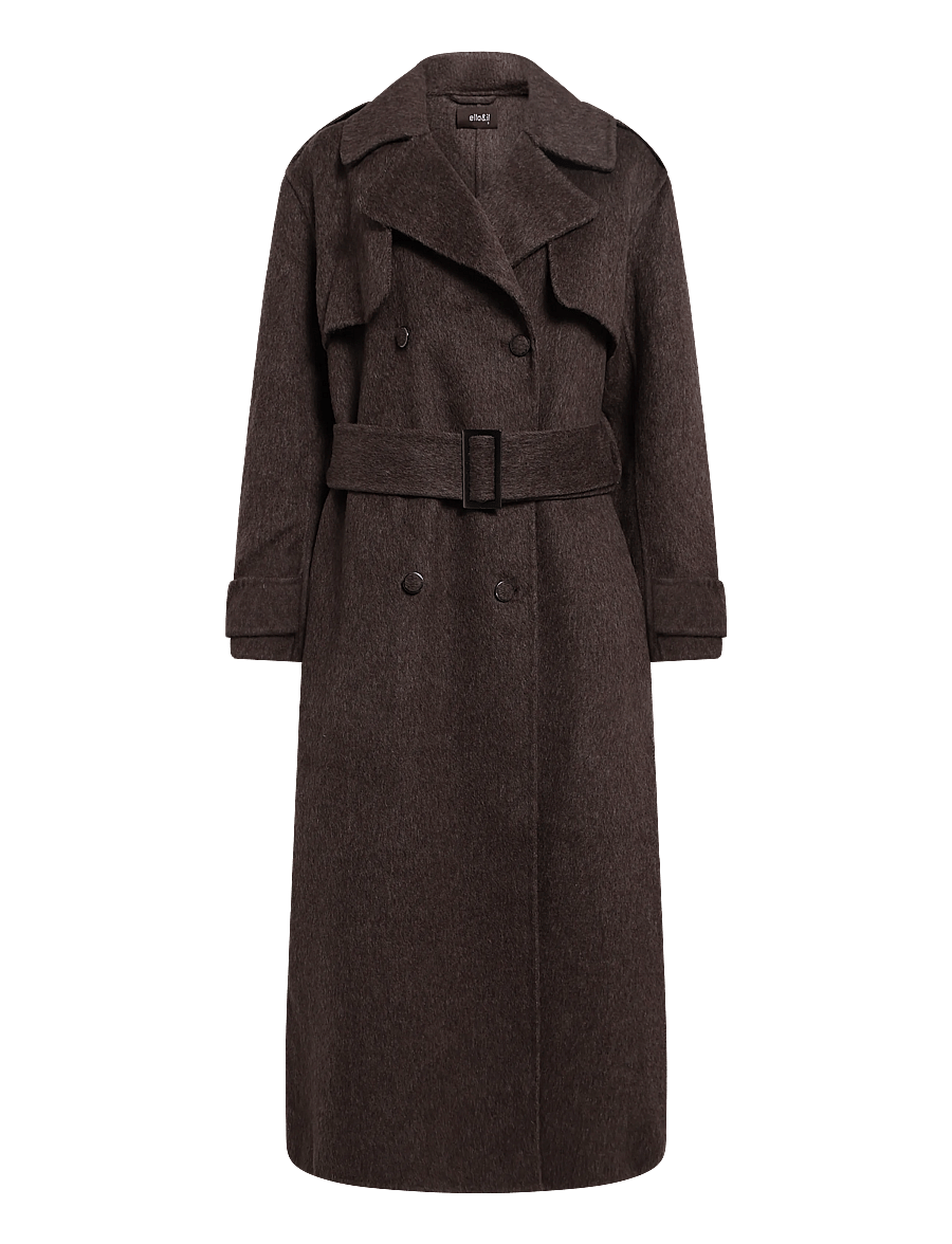 ella&il - Yua Coat - trenchcoats - dark brown - 1
