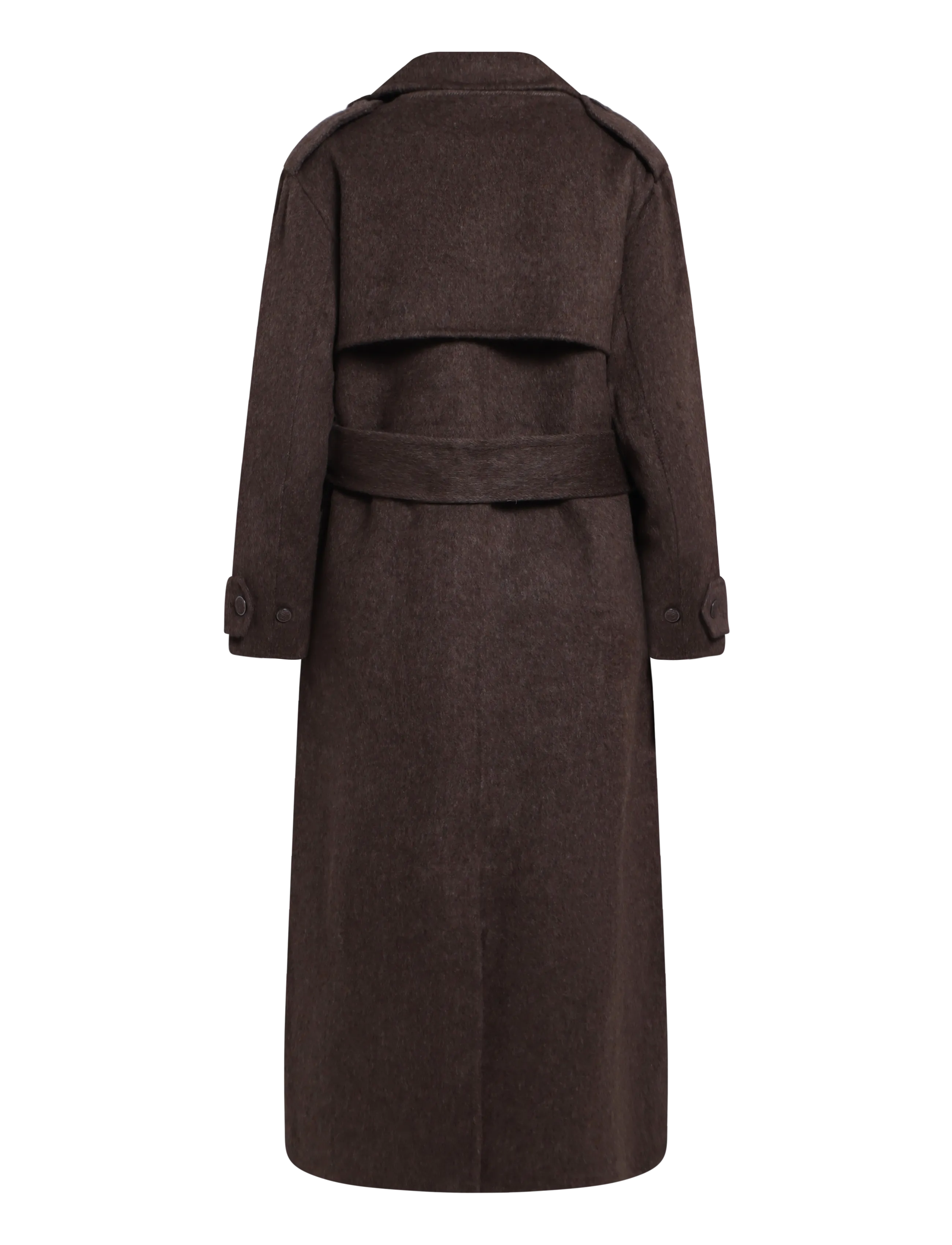 ella&il - Yua Coat - trenchcoats - dark brown - 2