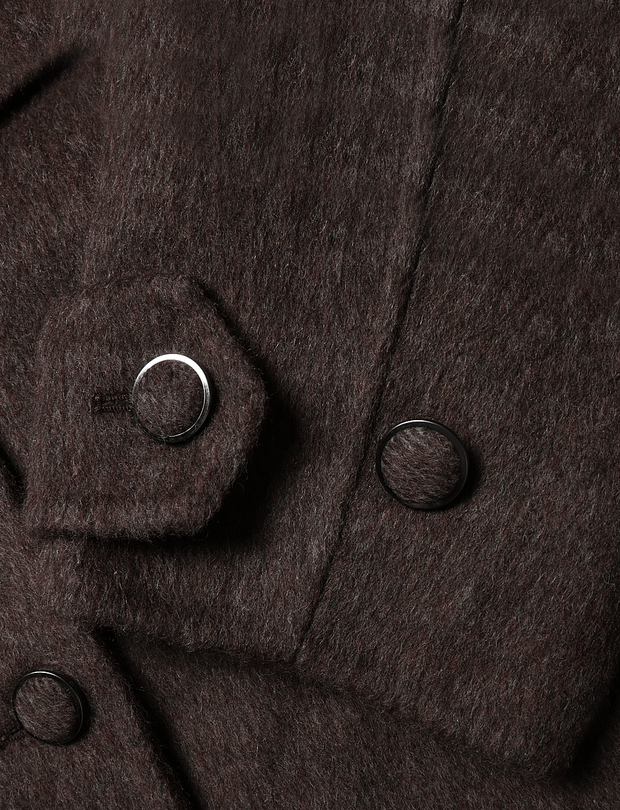 ella&il - Yua Coat - trenchcoats - dark brown - 5