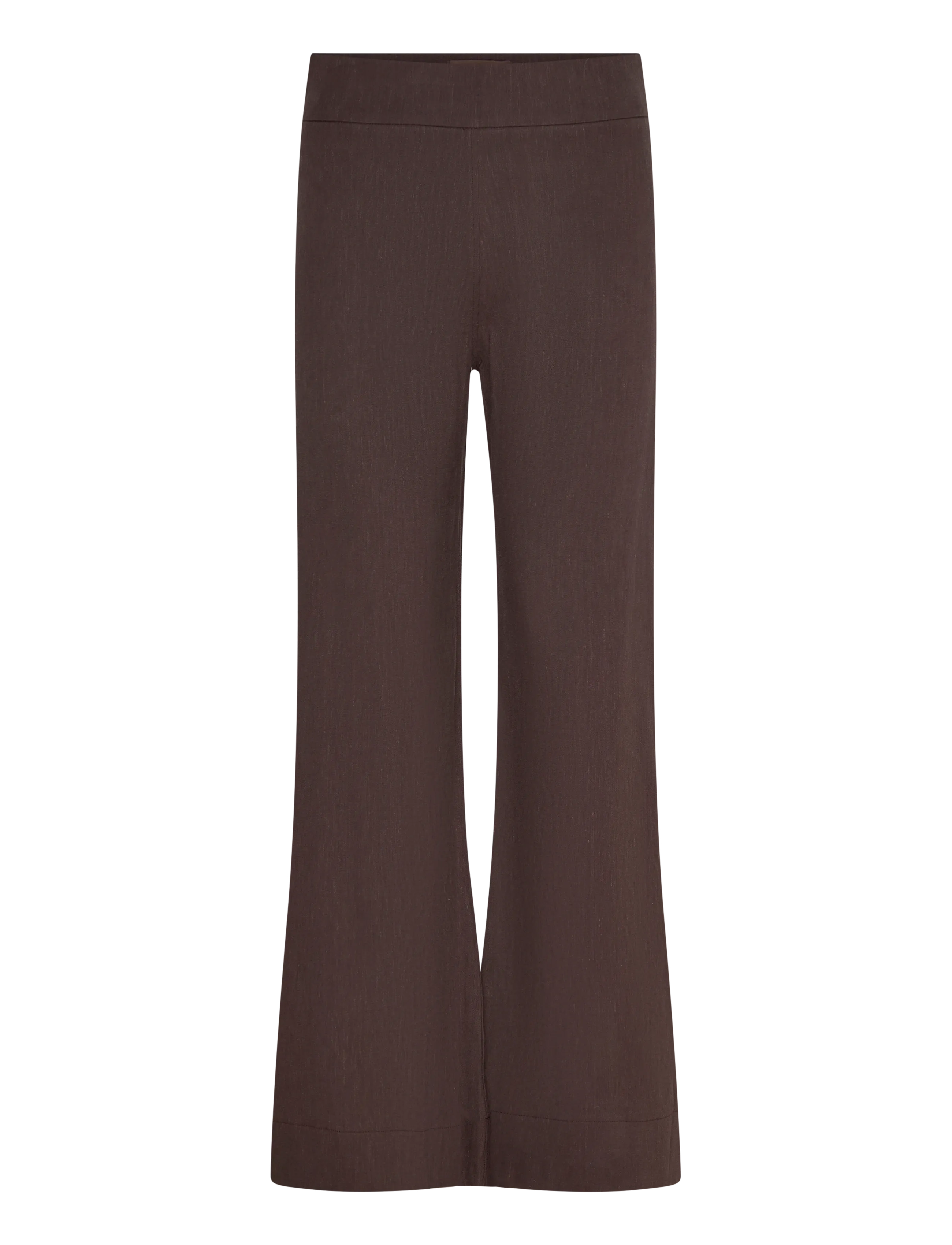 ELLA&IL Molly Stretch Linen Hosen Braun - L - Damen