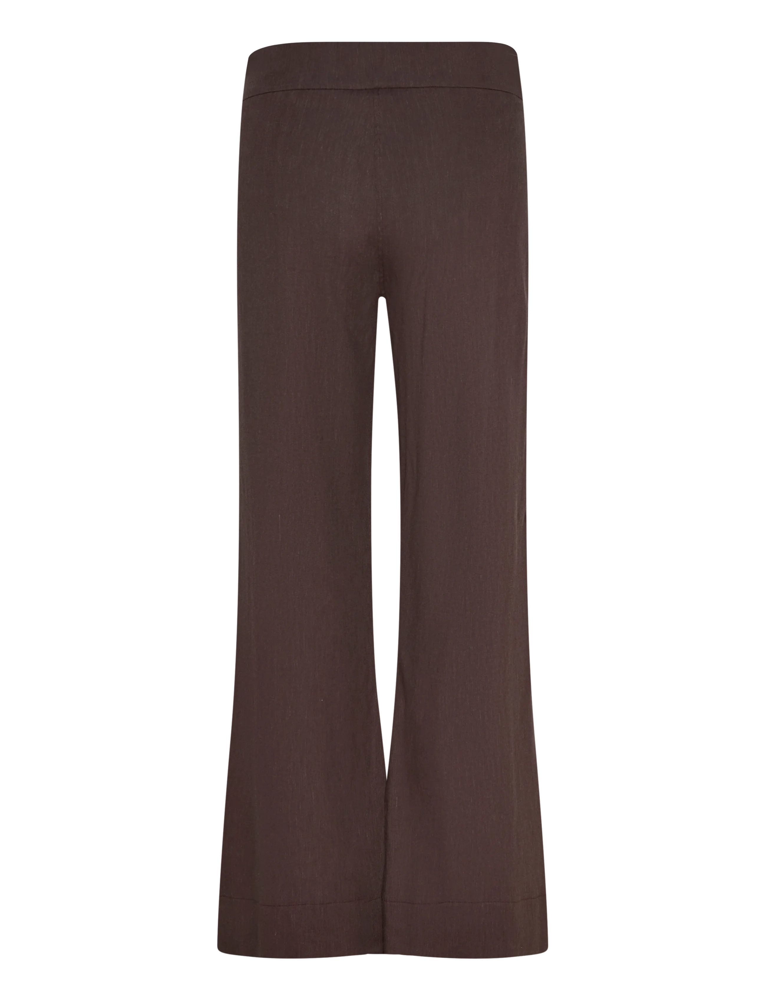 ella&il - Molly Stretch Linen Pants - leinenhosen - dark brown - 2