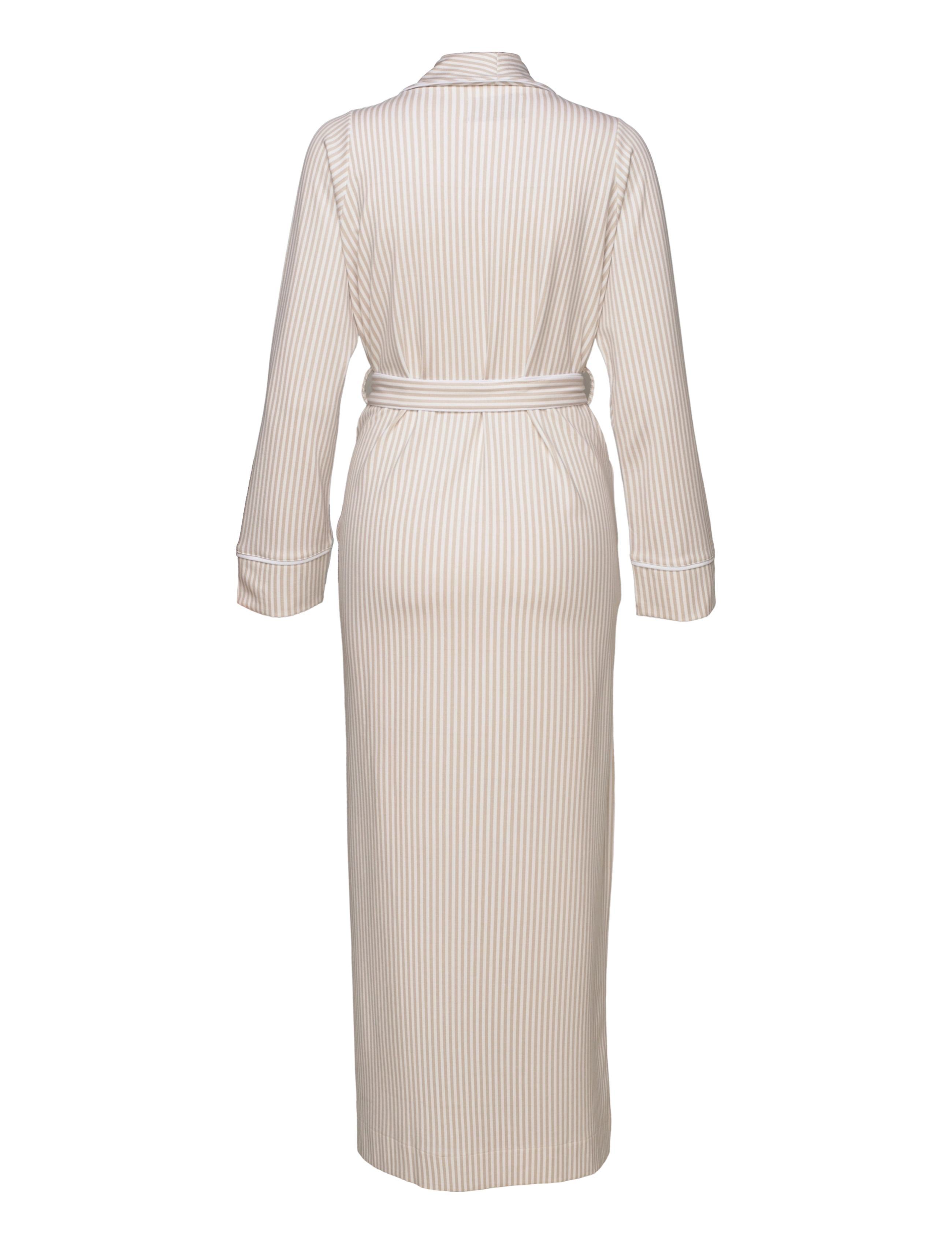 ella&il - Bathrobe - striped beige - 1