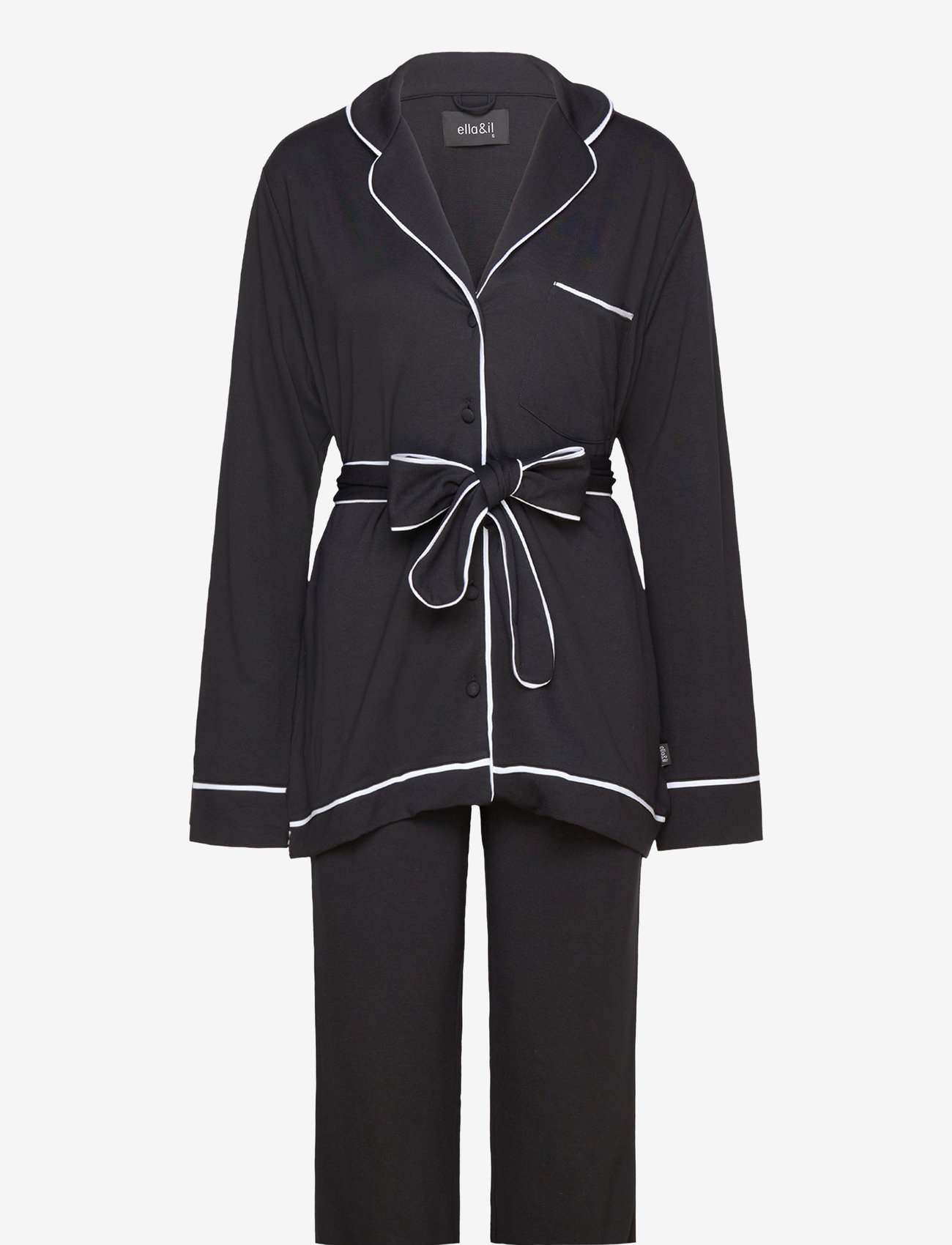 ella&il Blair Pysj Set (Black/Svartur) kr