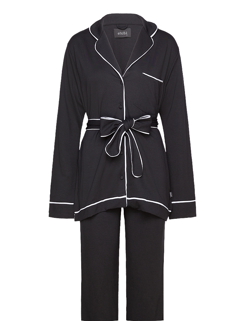 ella&il Blair Pysj Set (Black/Svartur) kr