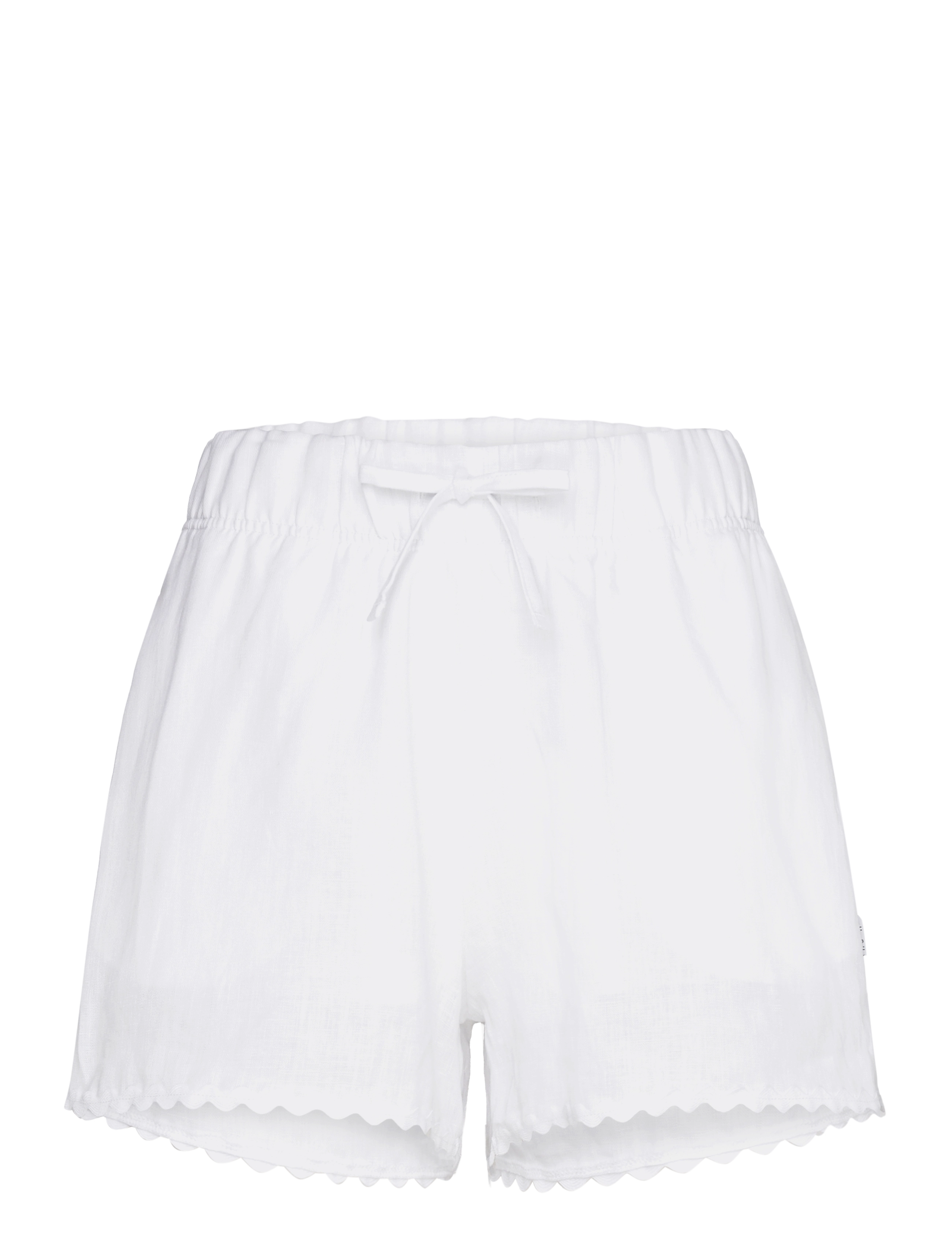 Kyle wavy linen shorts