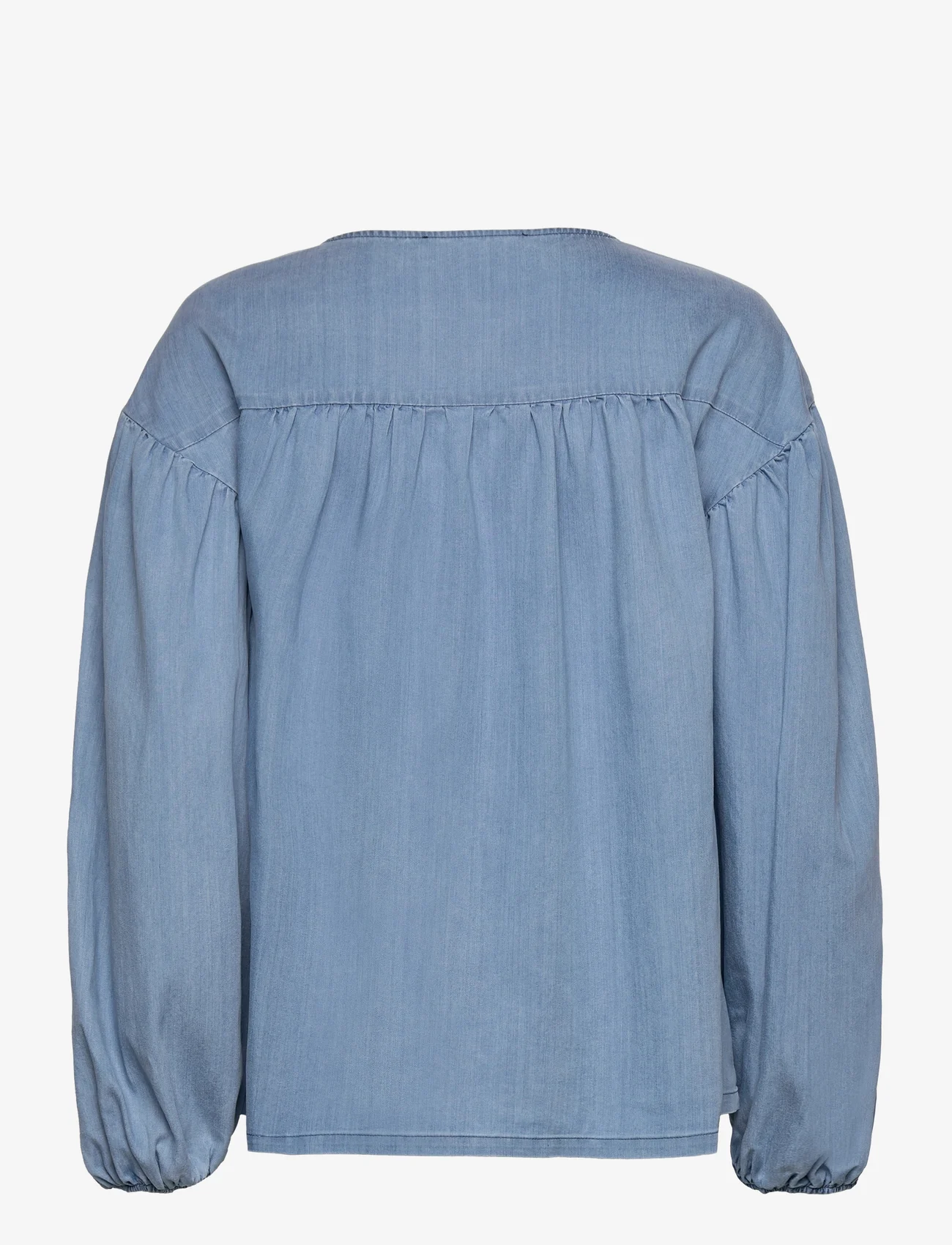 ella&il - Alice denim shirt - denim shirts - blue denim - 1