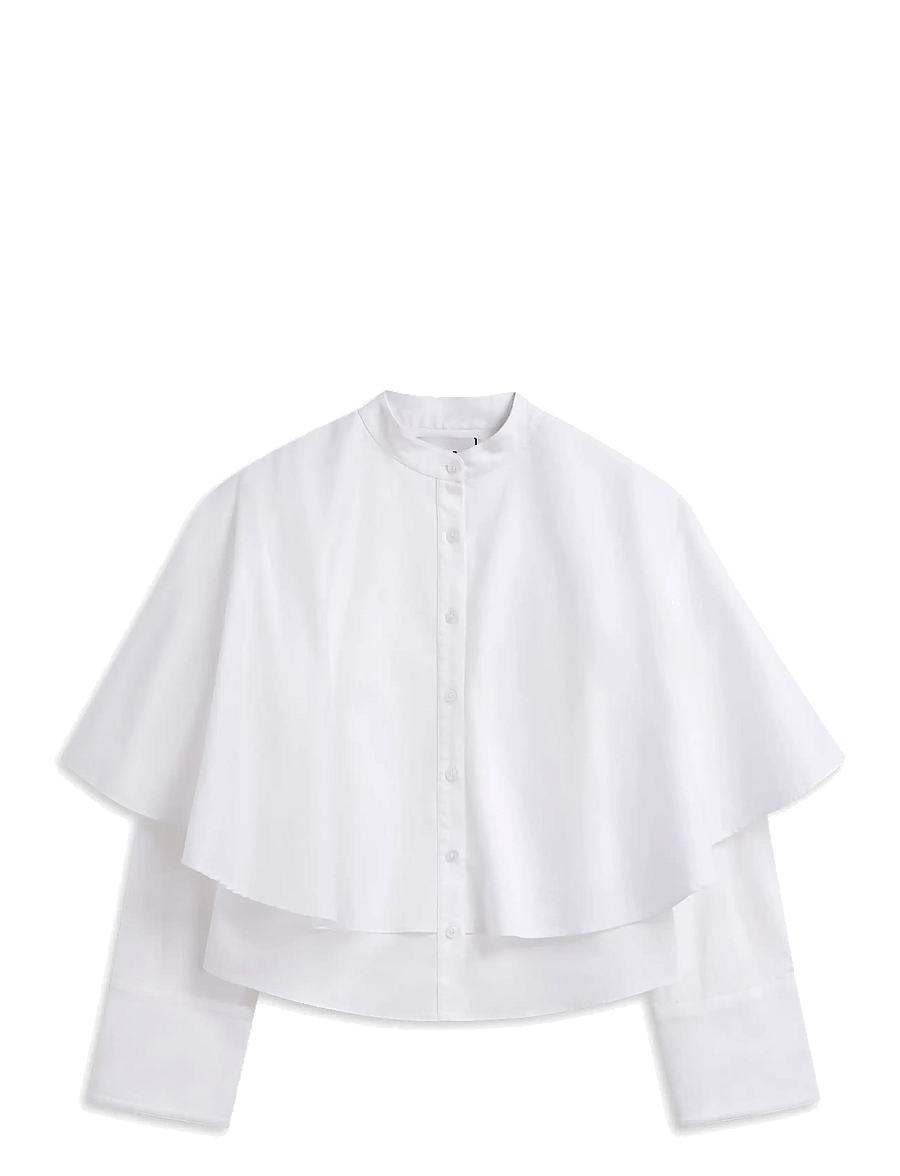 ella&il - Rah Shirt - langärmlige hemden - white - 1