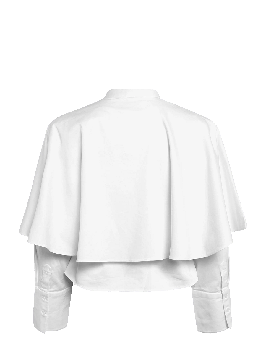 ella&il - Rah Shirt - pikkade varrukatega särgid - white - 2
