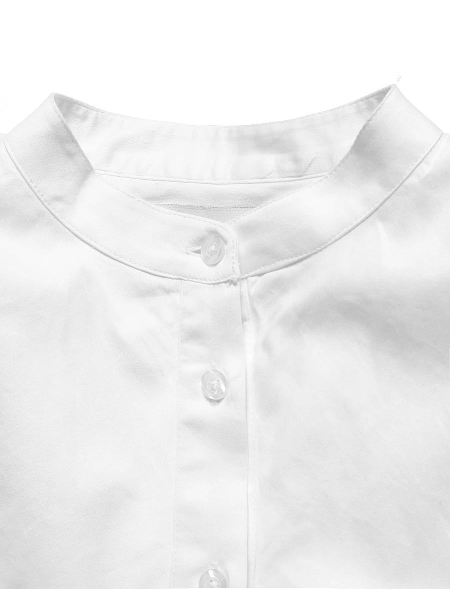 ella&il - Rah Shirt - pikkade varrukatega särgid - white - 3
