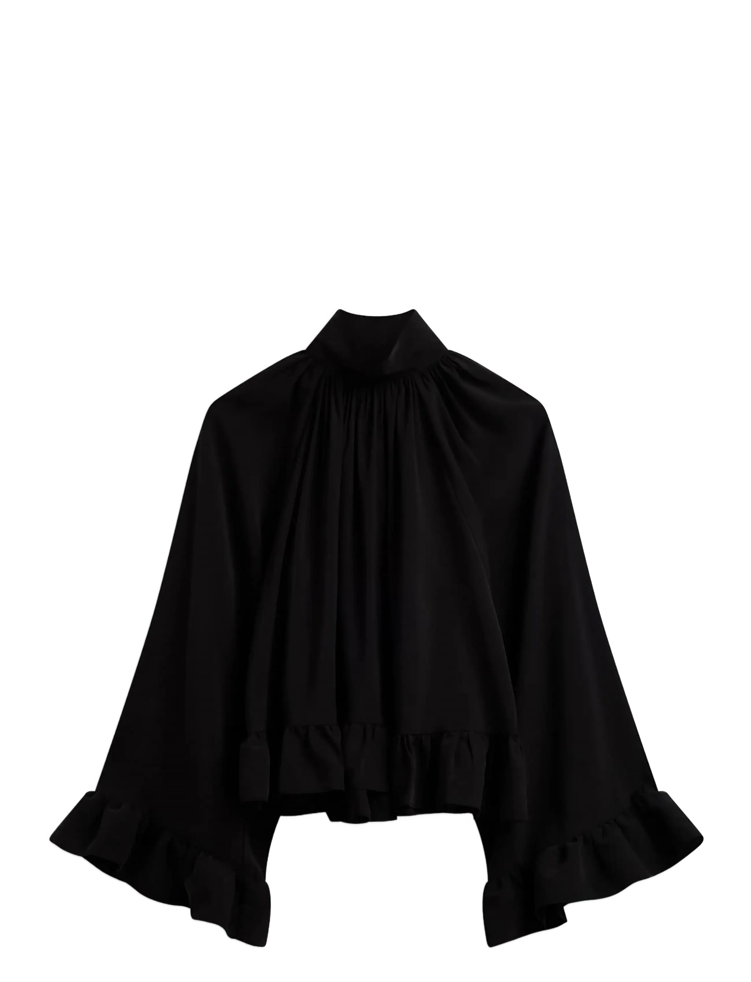 ella&il Clara Blouse - Blouses - BLACK / black