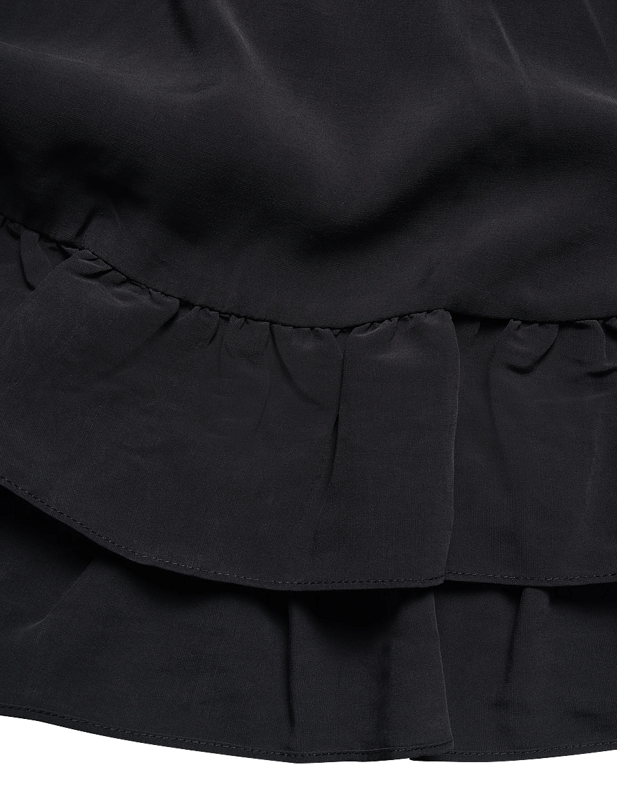 ella&il - Clara Blouse - langärmelige blusen - black - 3