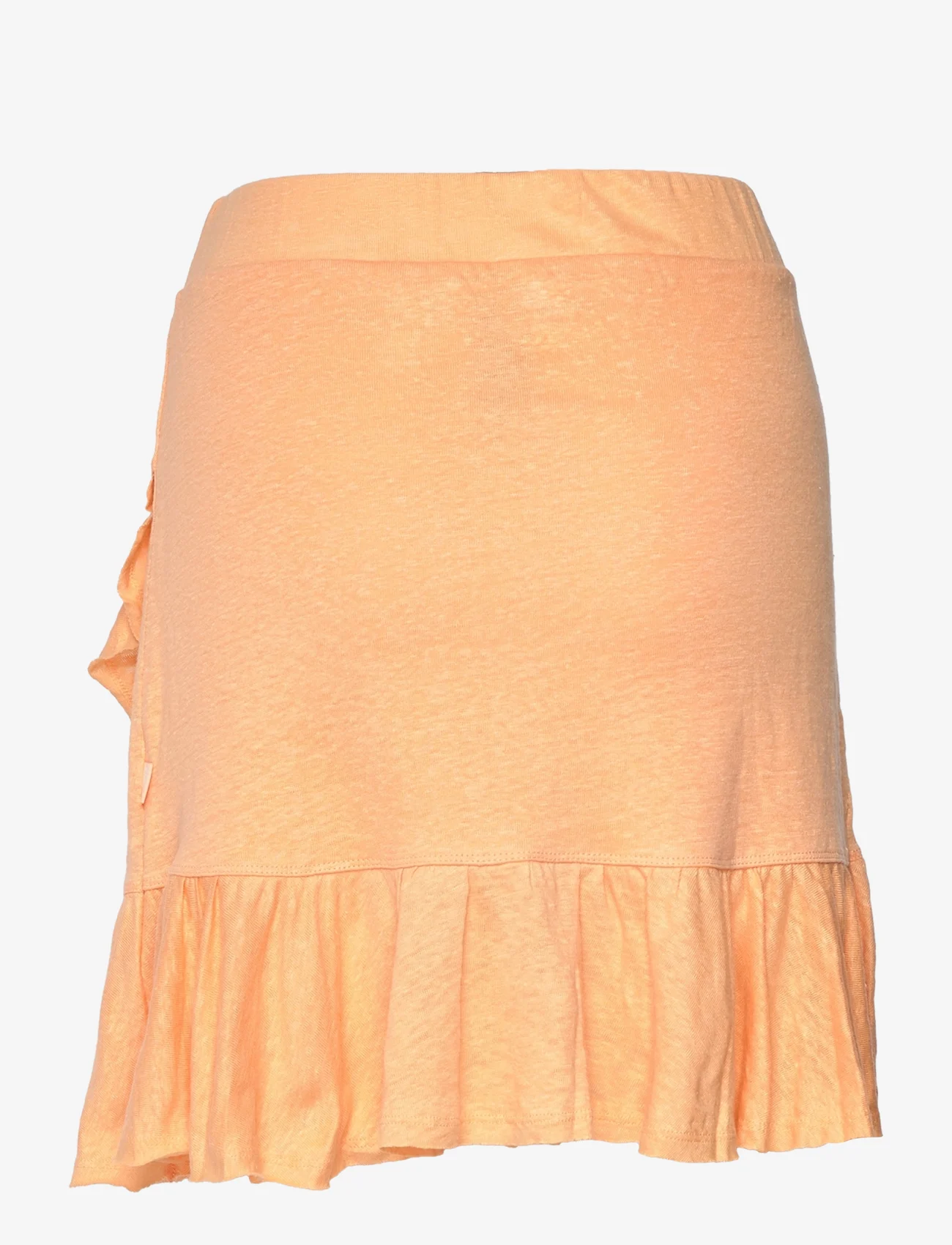 ella&il - Juliette linen skirt - minihameet - orange - 1