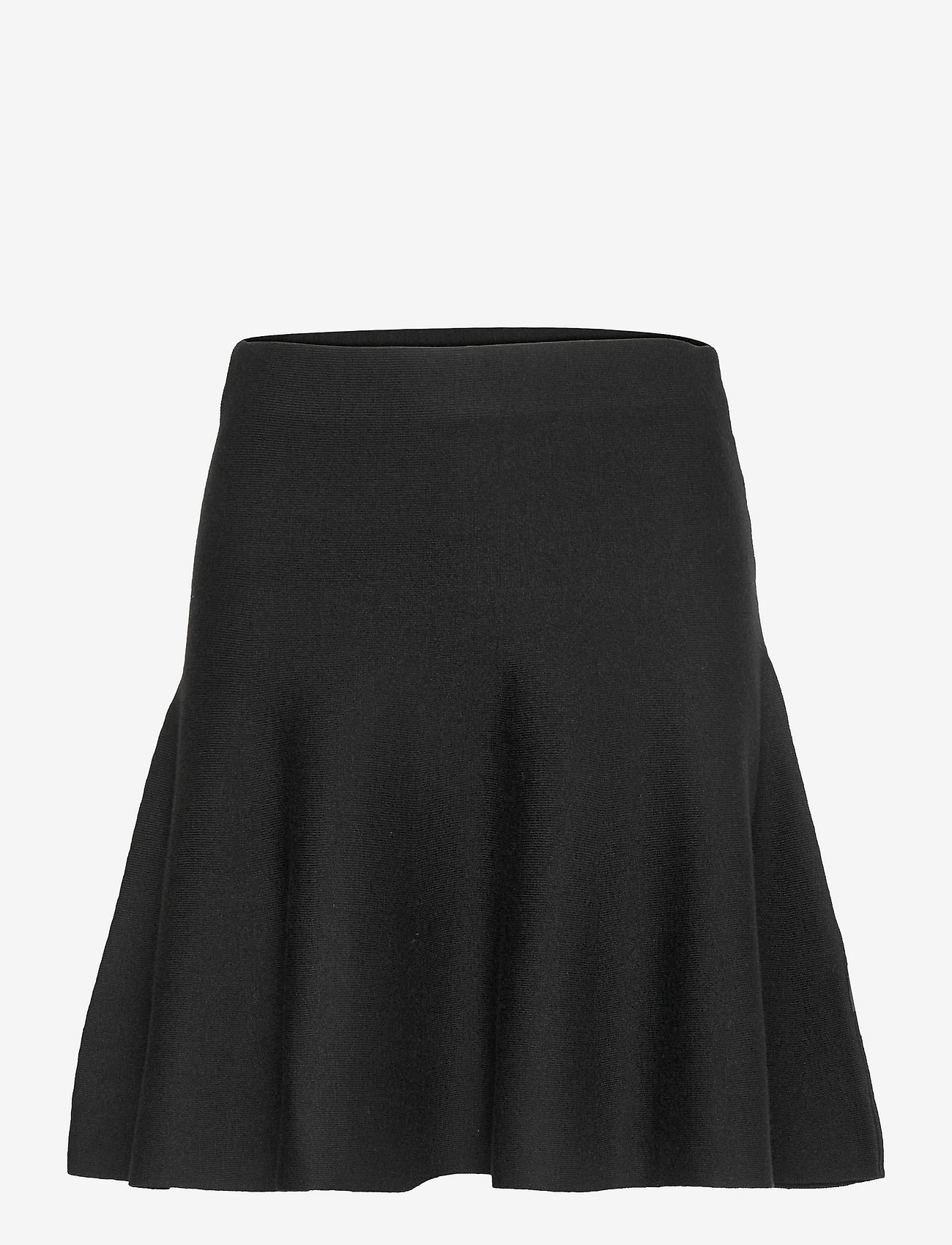 ella&il - Triny merino skirt - neulehameet - black - 0