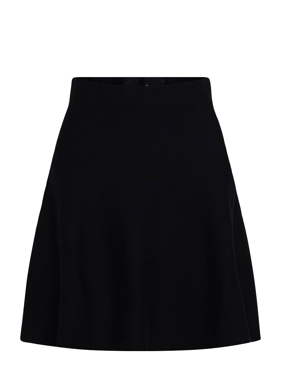 ella&il - Triny Merino Skirt - strickröcke - black - 0