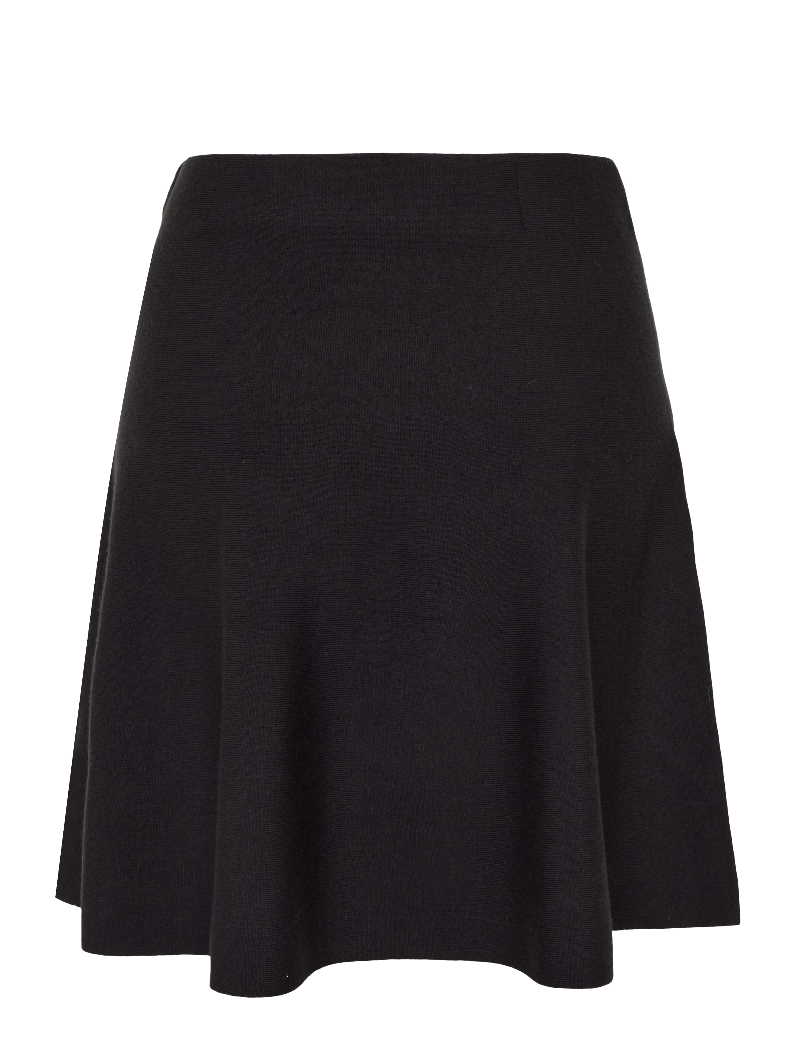 ella&il - Triny Merino Skirt - stickade kjolar - dark brown - 1