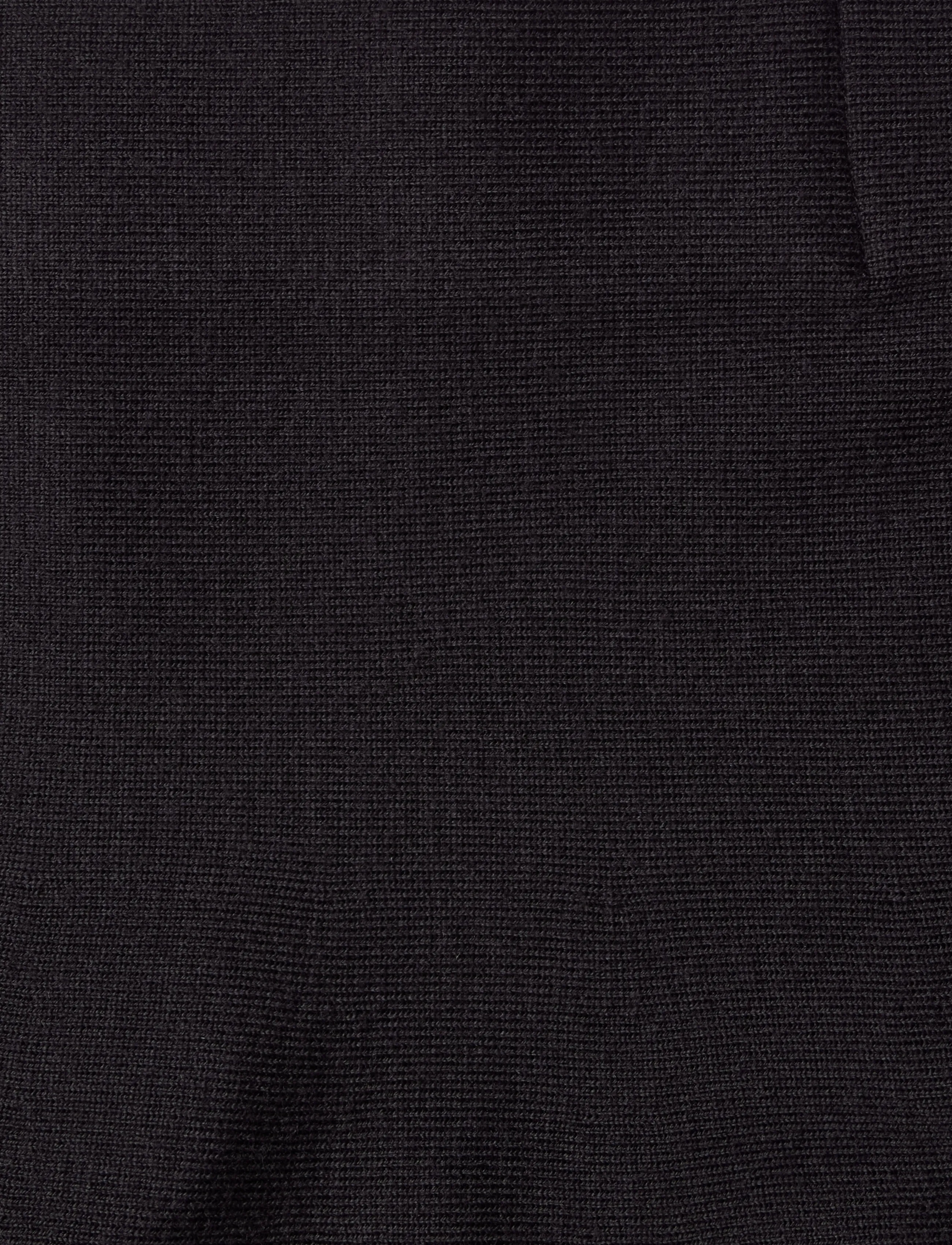 ella&il - Triny Merino Skirt - stickade kjolar - dark brown - 2
