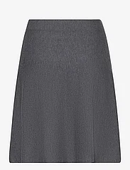 ella&il - Triny merino skirt - neulehameet - grey melange - 1
