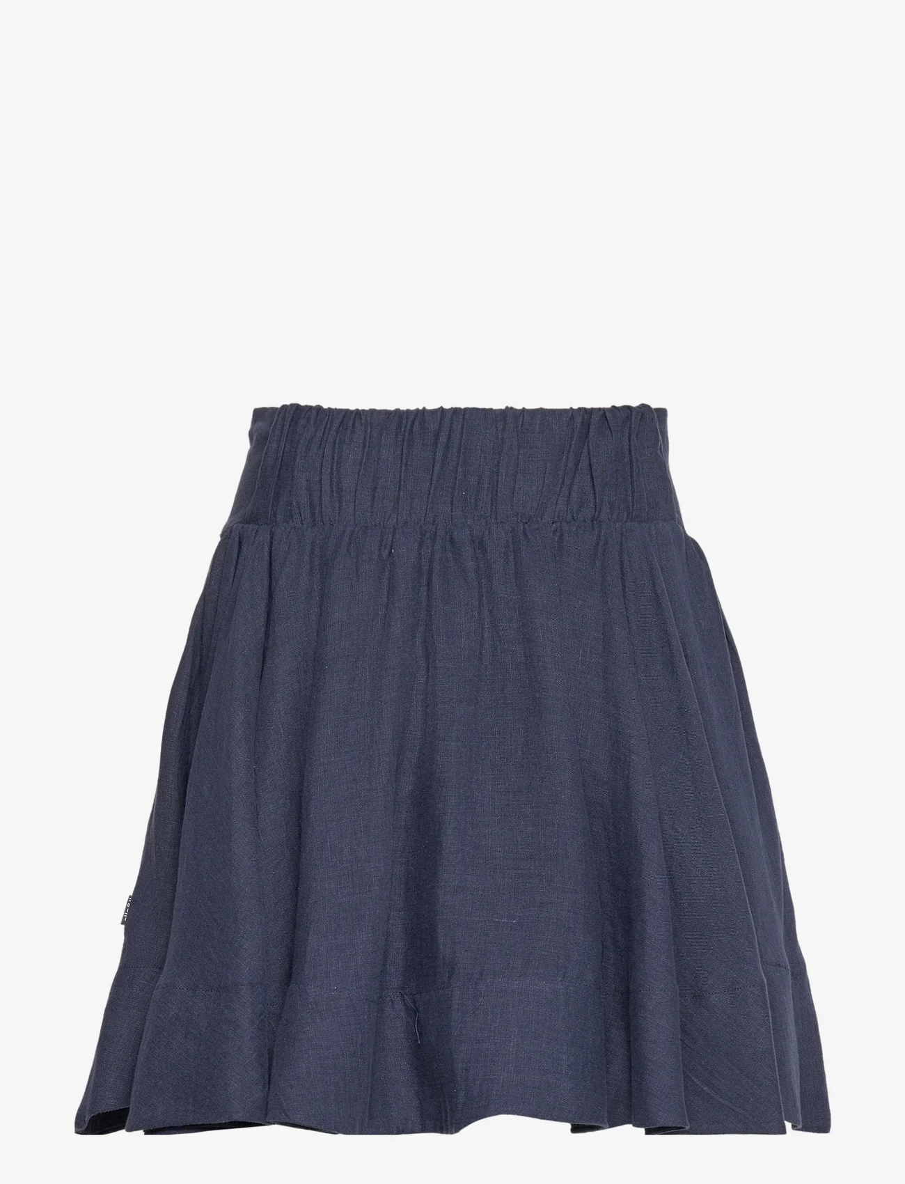 ella&il - Anett linen skirt - minihameet - navy - 1