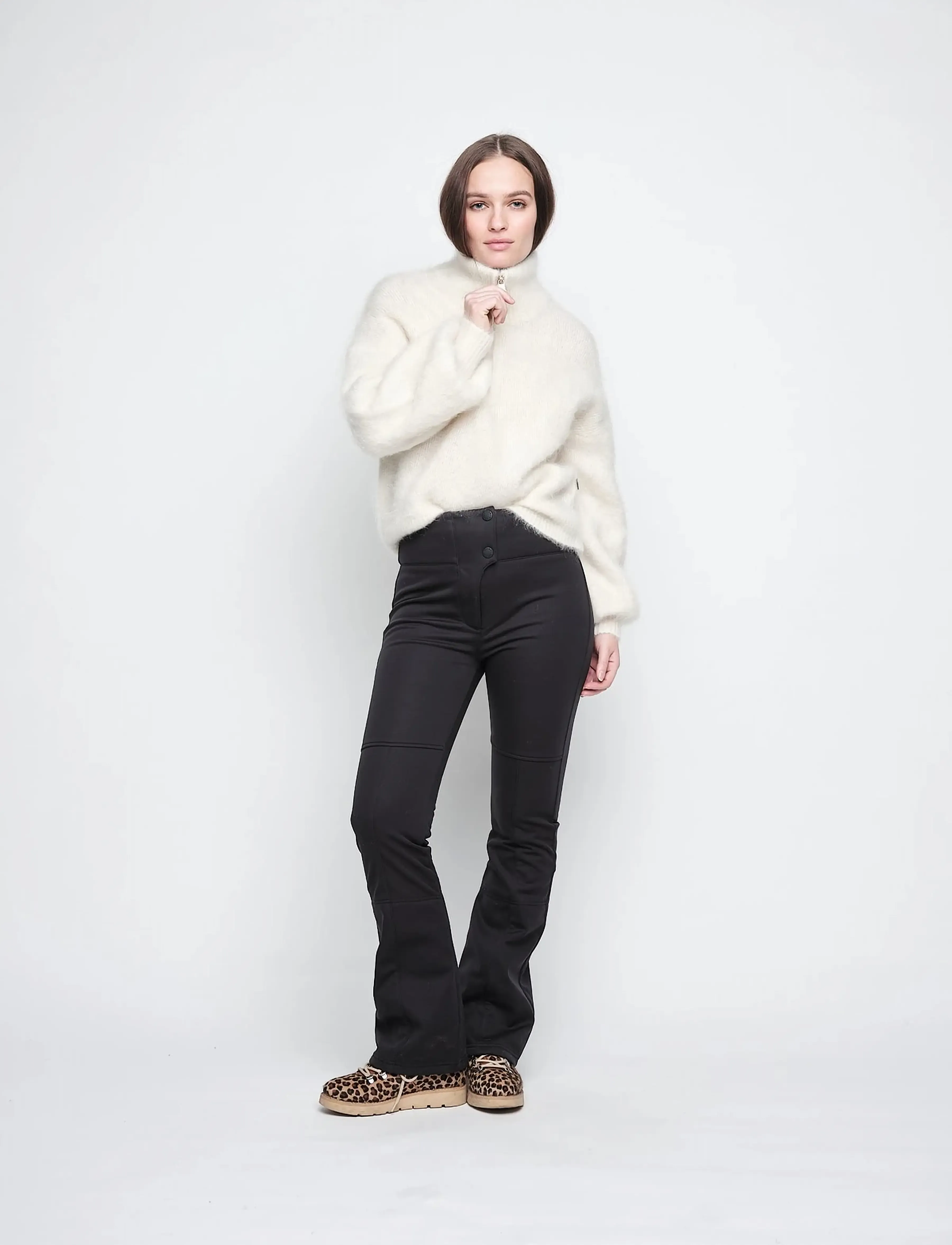 ella&il - Li Chunky Sweater - jumpers - bright white - 0