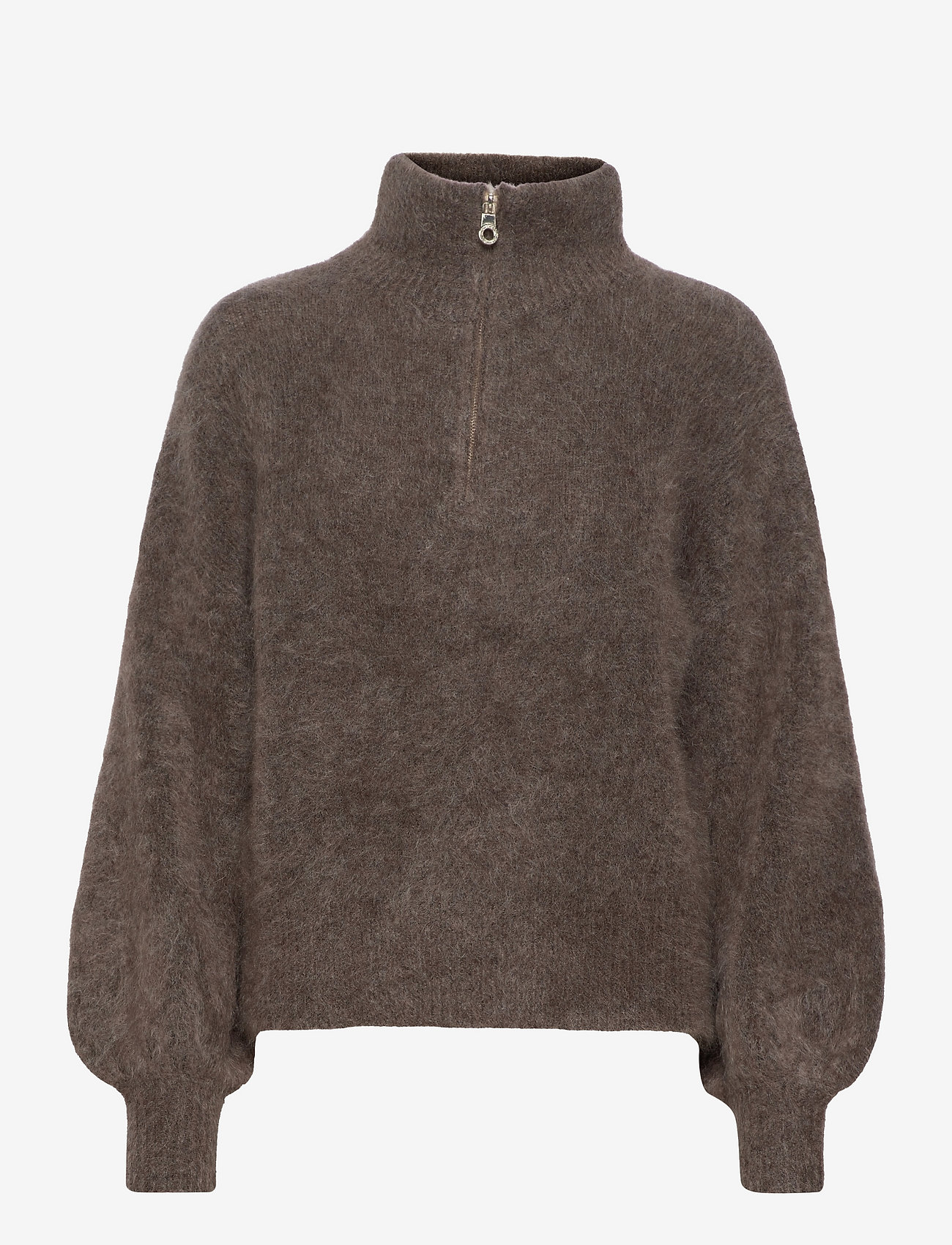 ella&il Li Chunky Sweater - Striktrøjer - BROWN / brown