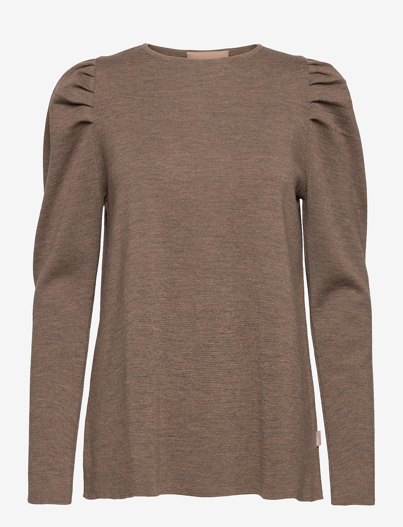 ella&il - Bianco merino sweater - valnut - 0