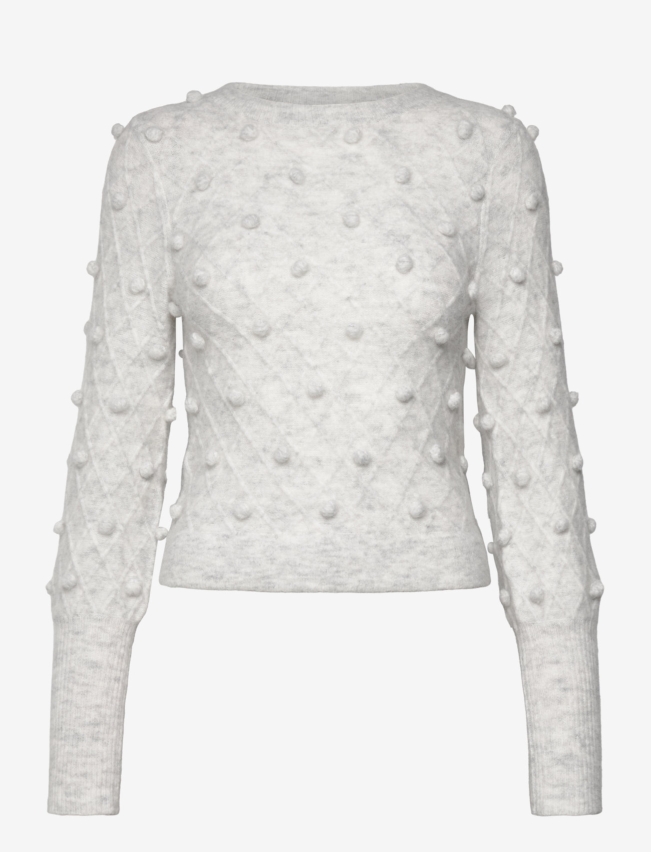 ella&il - Erin alpaca sweater - light grey melange - 0