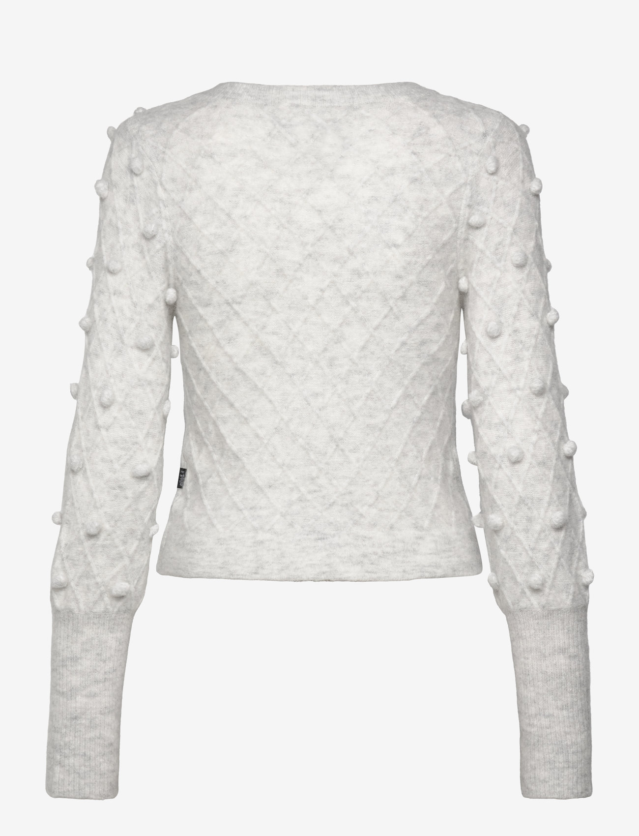 ella&il - Erin alpaca sweater - light grey melange - 1