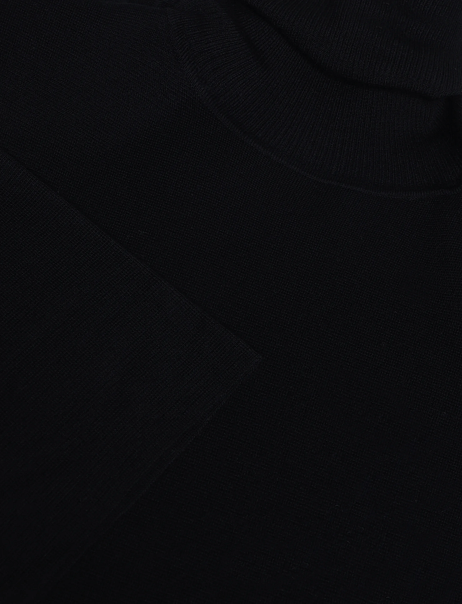 ella&il - Poneh Merino Sweater - rullekraver - black - 4
