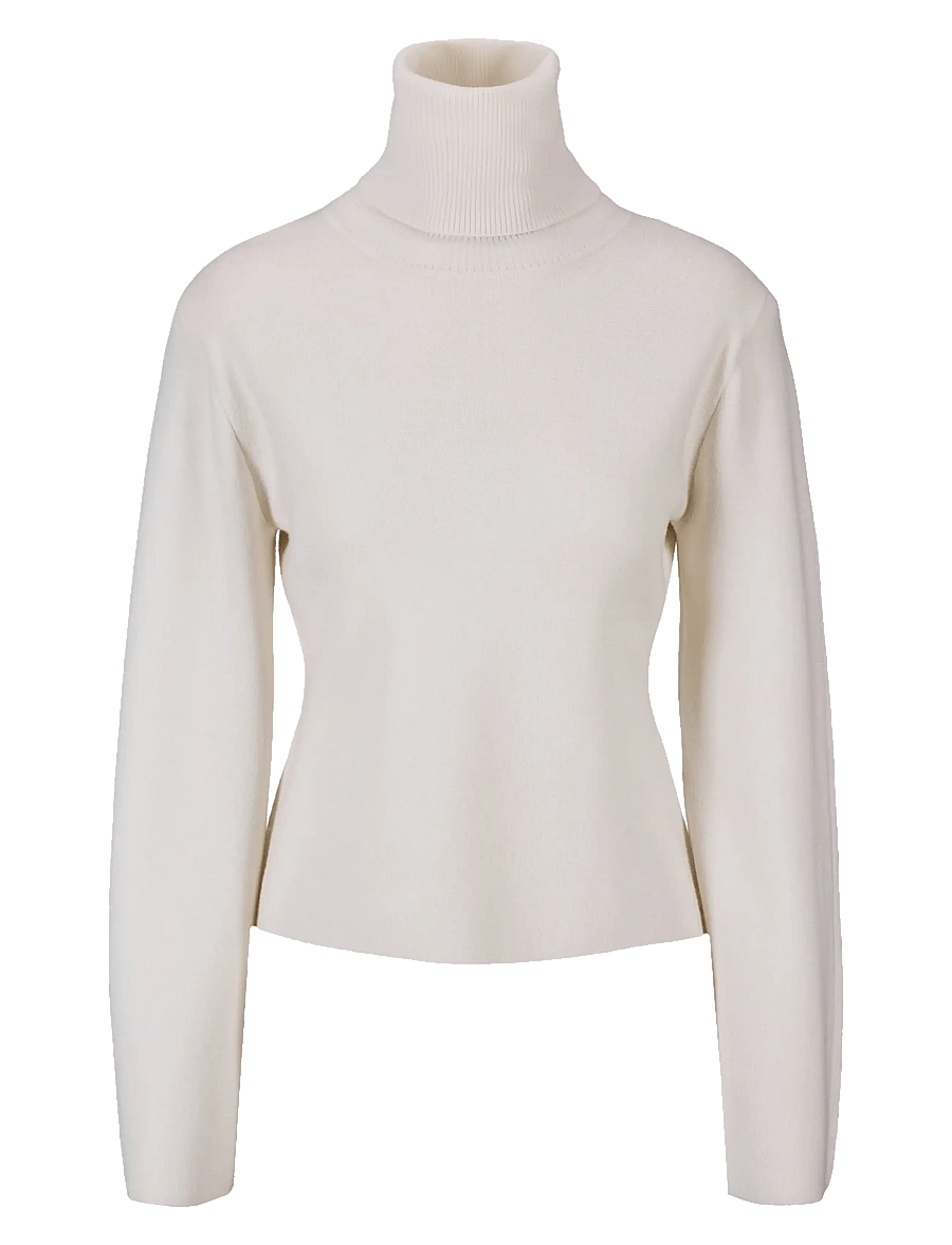 ella&il - Poneh Merino Sweater - rollkragenpullover - white - 1