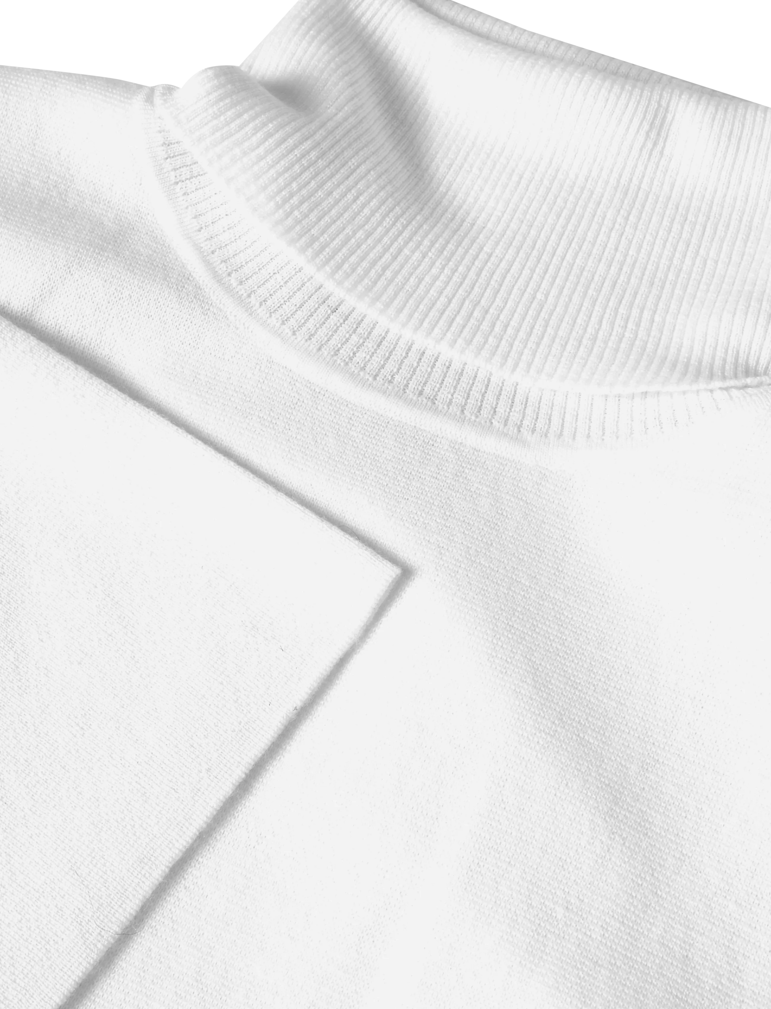 ella&il - Poneh Merino Sweater - rullekraver - white - 3