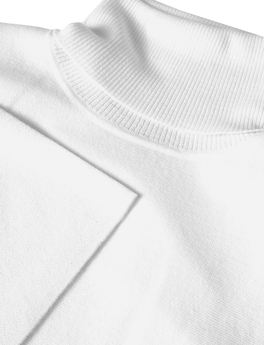 ella&il - Poneh Merino Sweater - rullekraver - white - 3