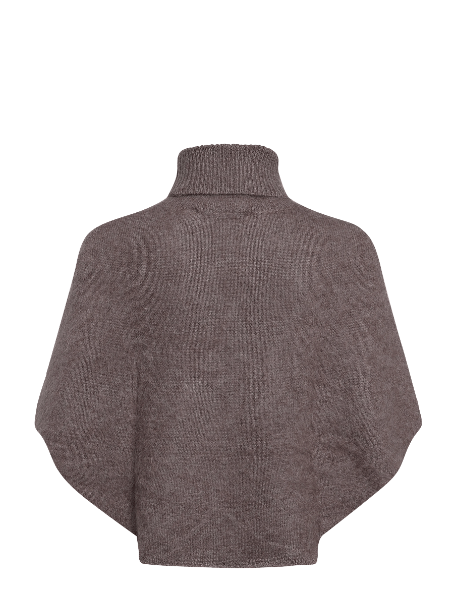 ella&il - Maiken Brushed Poncho - light brown - 1