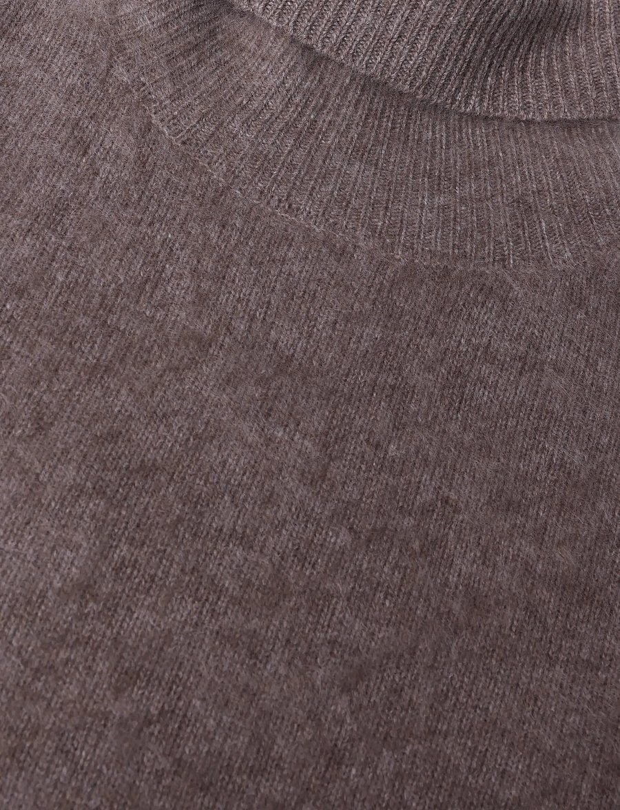 ella&il - Maiken Brushed Poncho - light brown - 4