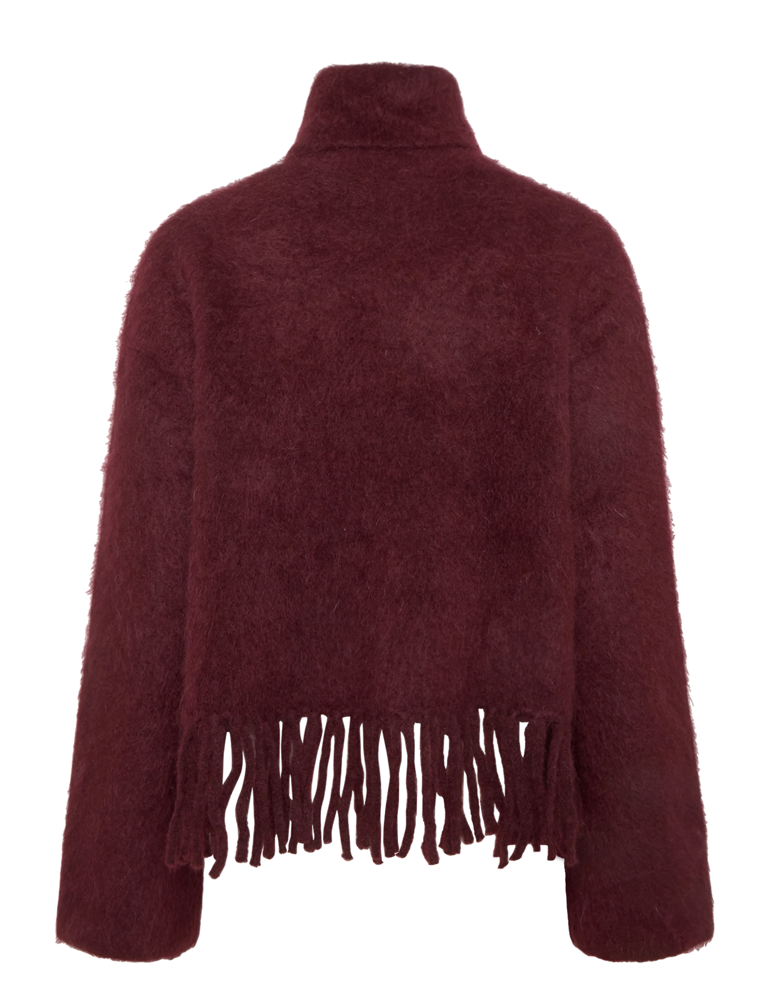 ella&il - Milena Chunky Sweater - stickade tröjor - oxblood - 2