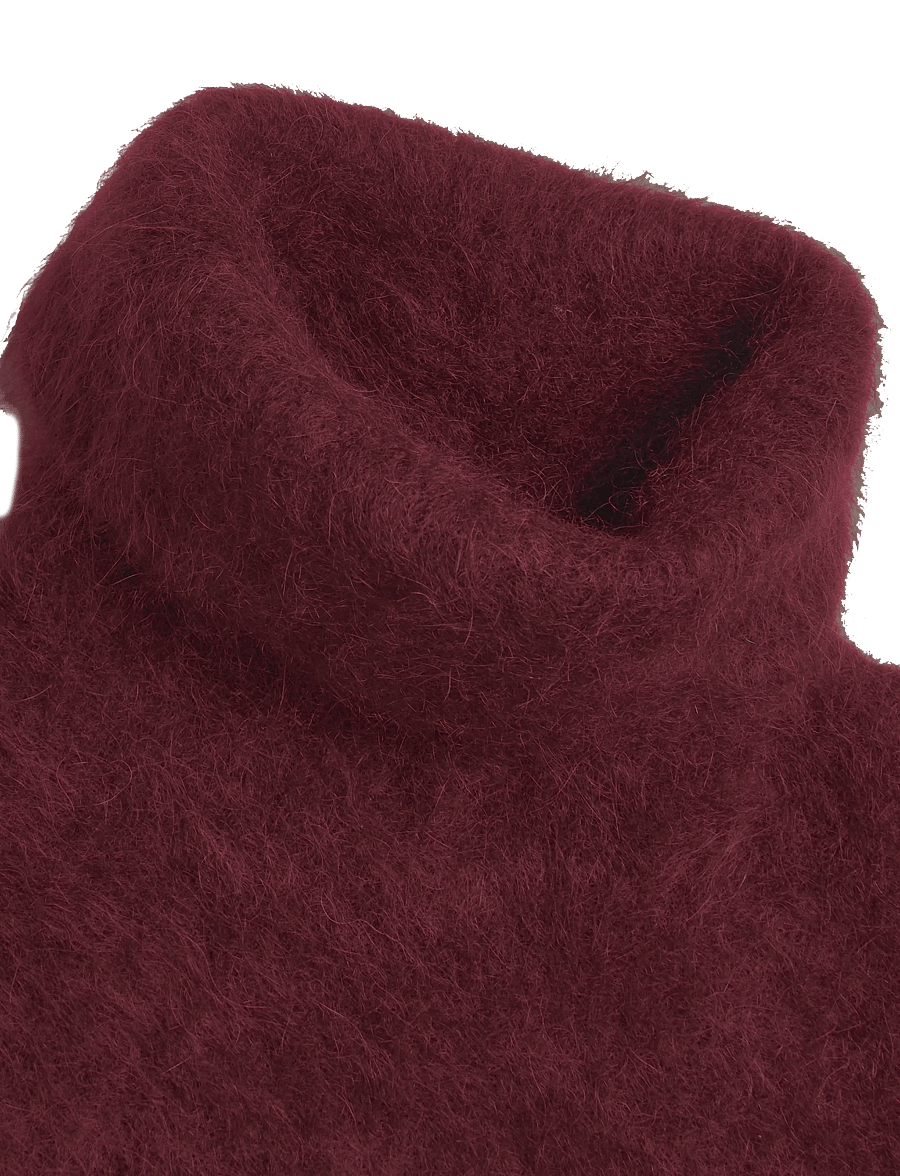ella&il - Milena Chunky Sweater - stickade tröjor - oxblood - 3