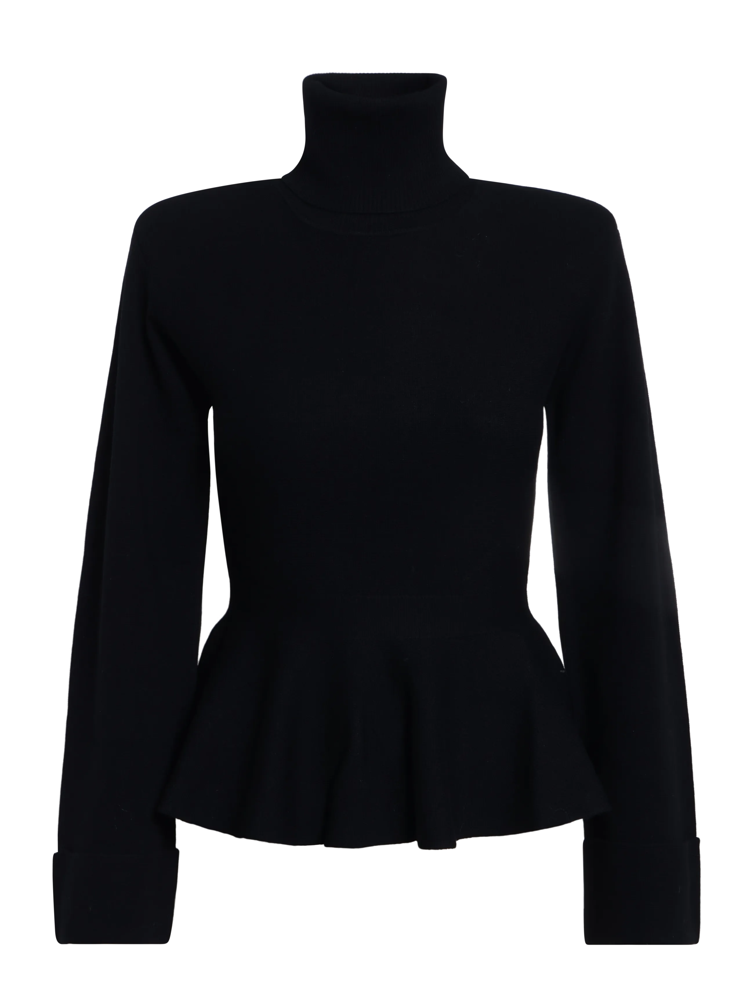 ella&il Ovie Merino Sweater - Kleidung - BLACK / black