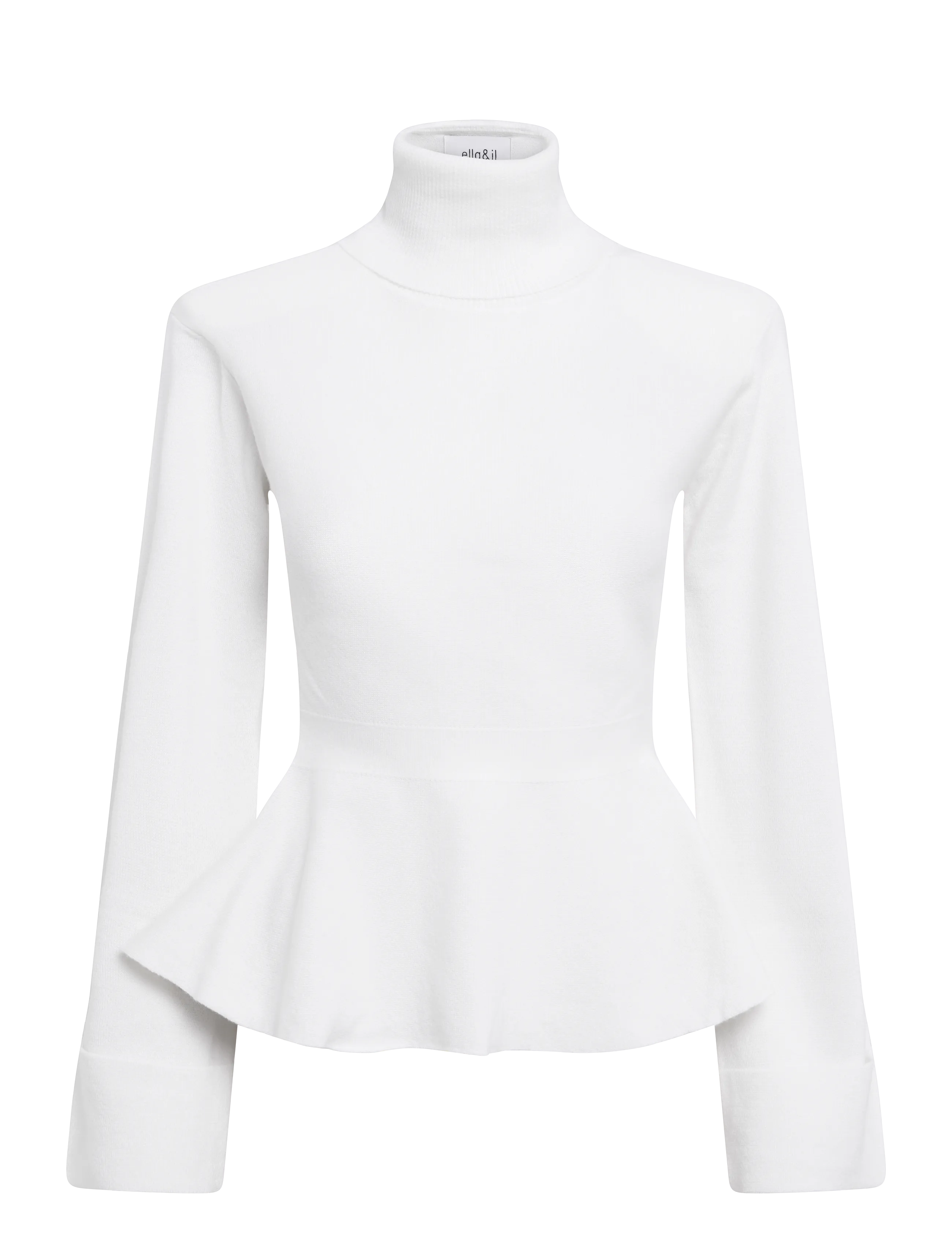 ella&il Ovie Merino Sweater - Clothing - WHITE / white