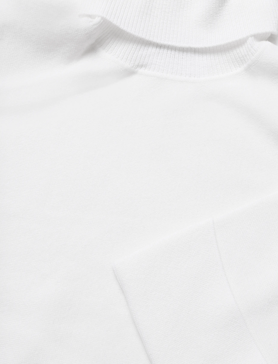 ella&il - Ovie Merino Sweater - stickade tröjor - white - 3