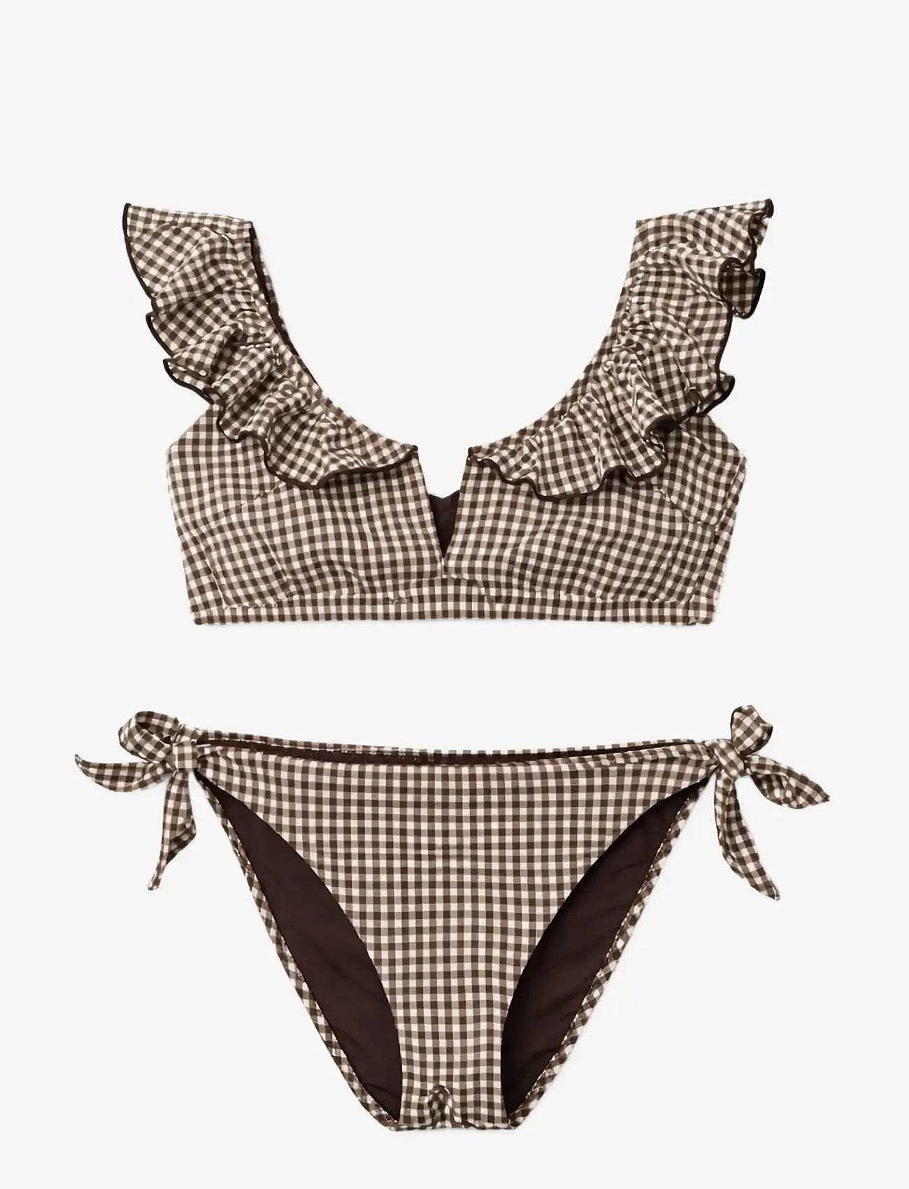 ella&il - Rosie Bikini Set - bikini sets - brown - 1