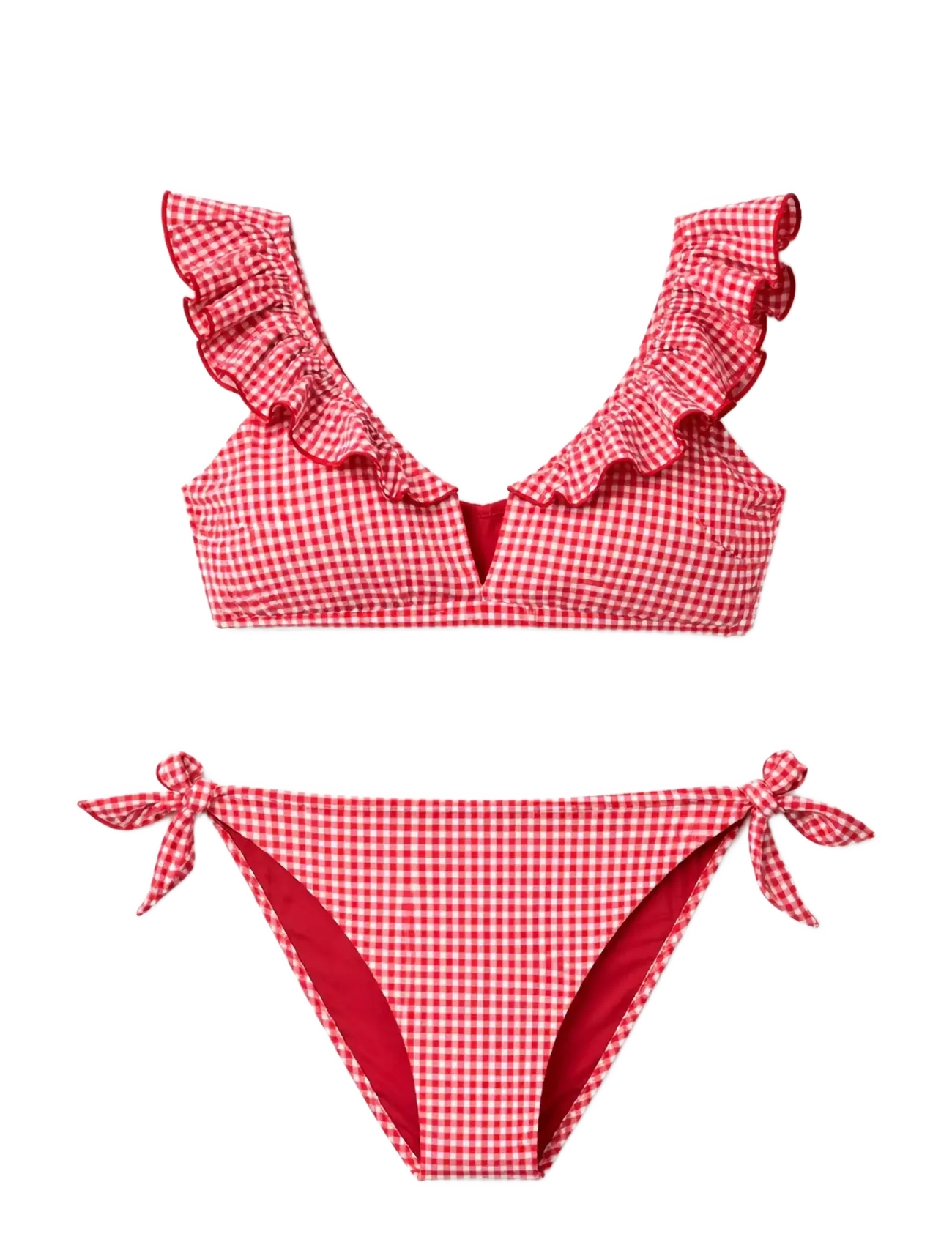 ella&il Rosie Bikini Set, L, Bikinis, Rot - Sets, Frauen