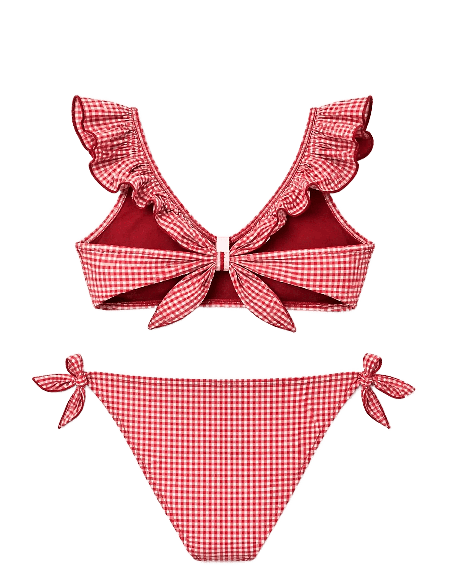 ella&il - Rosie Bikini Set - bikiinikomplektid - red - 1