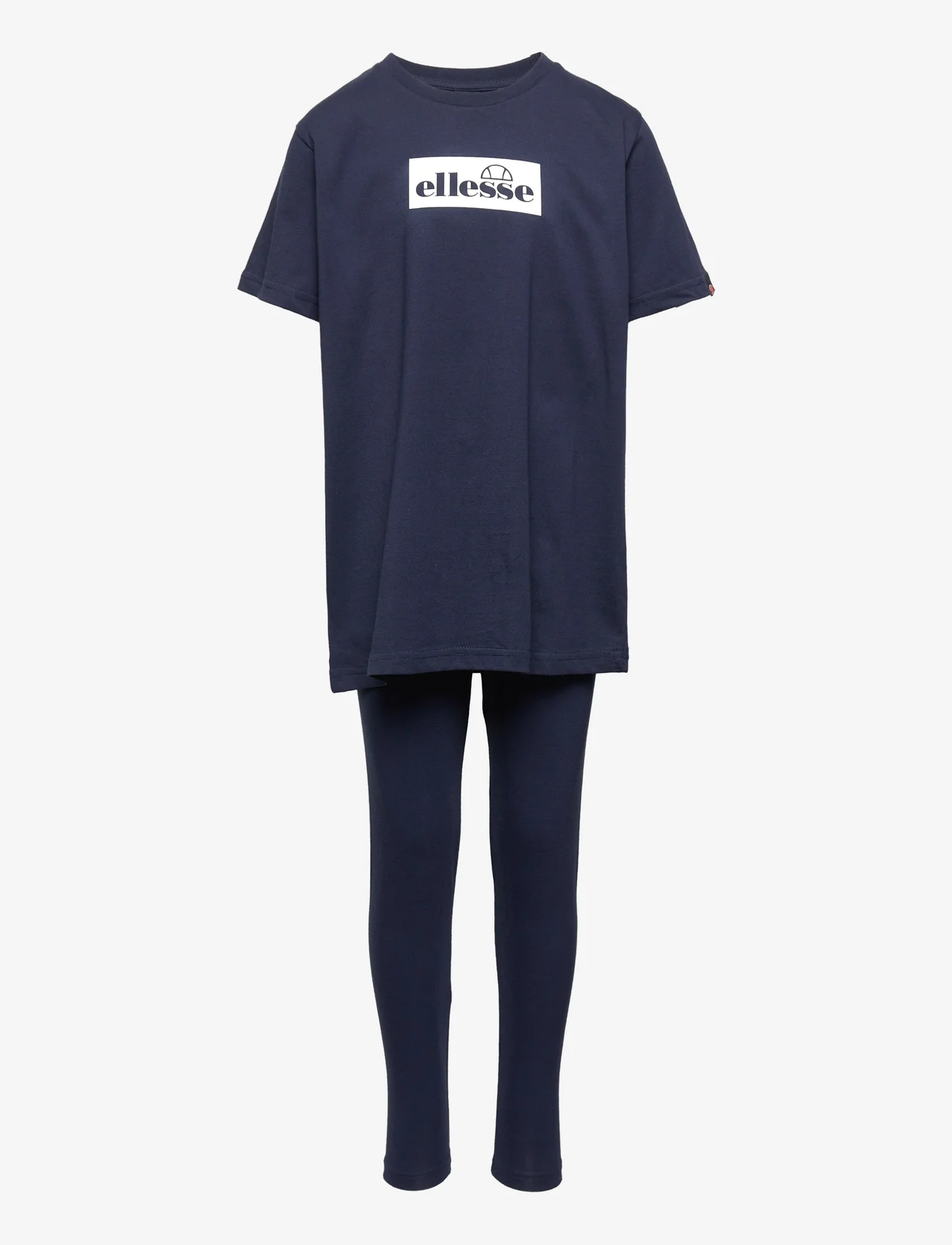 Ellesse - EL REALTA JNR LEGGING SET - sets with short-sleeved t-shirt - navy - 0