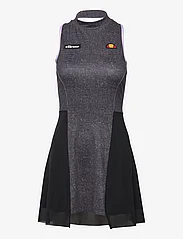 Ellesse - EL TEASEL DRESS - krótkie sukienki - black denim - 0