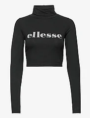 Ellesse - EL VOLITANS LS CROP T-SHIRT - najniższe ceny - black - 0