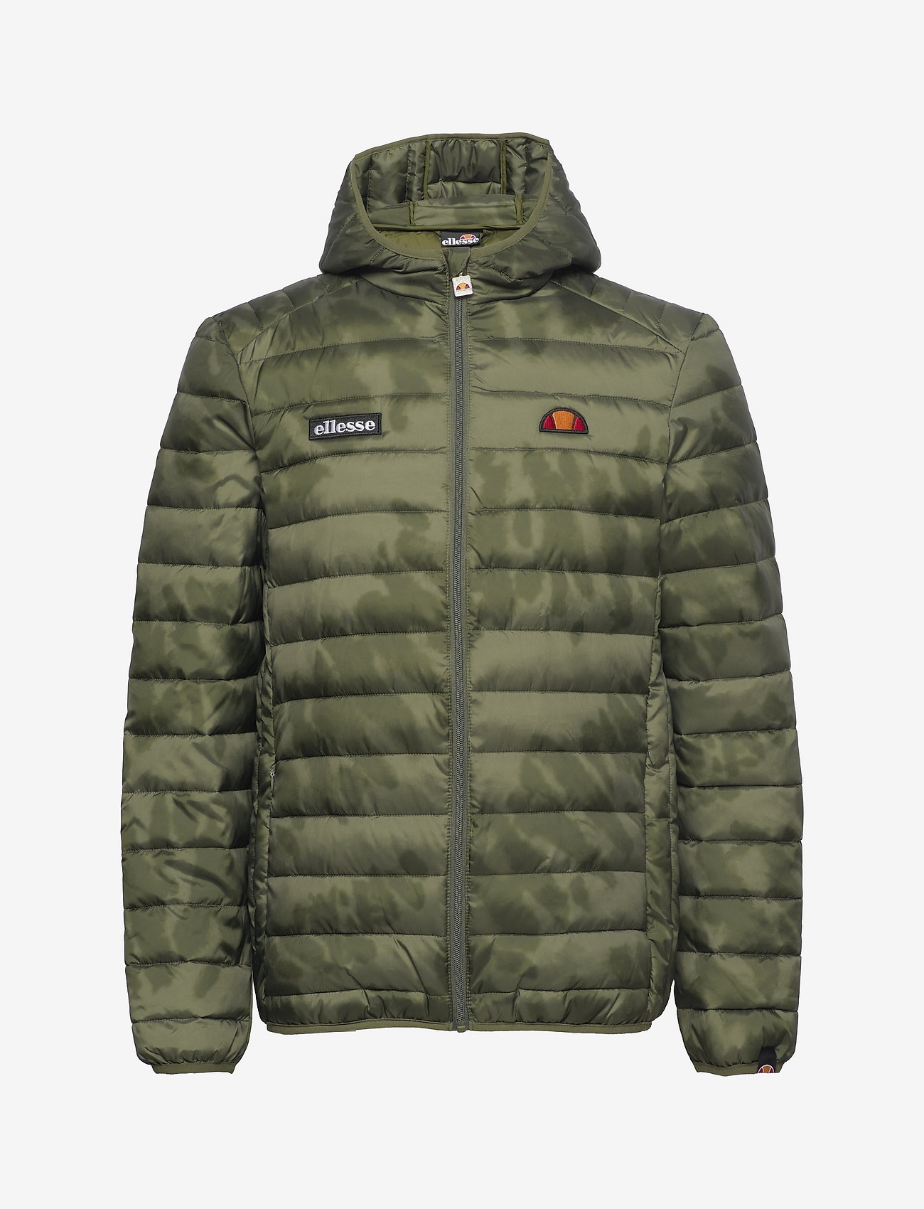 Ellesse - EL LOMBARDY TIE DYE PADDED JACKET - dark green - 0
